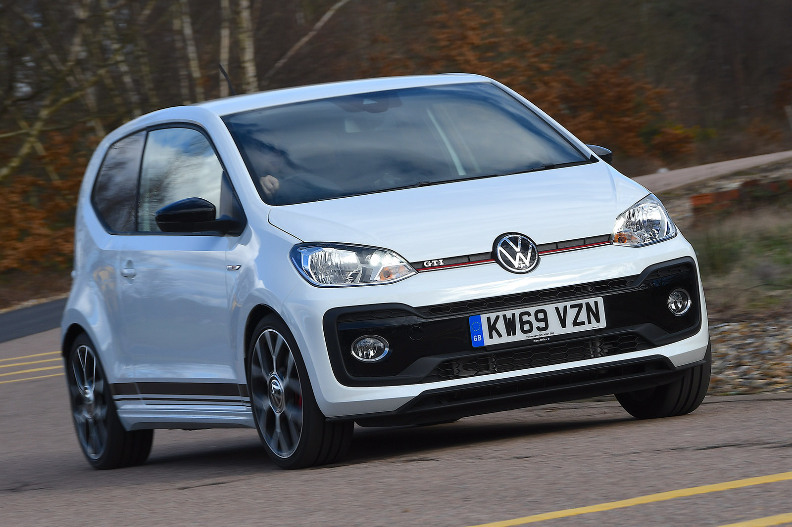 Volkswagen Up GTi 2020 RHD front tracking