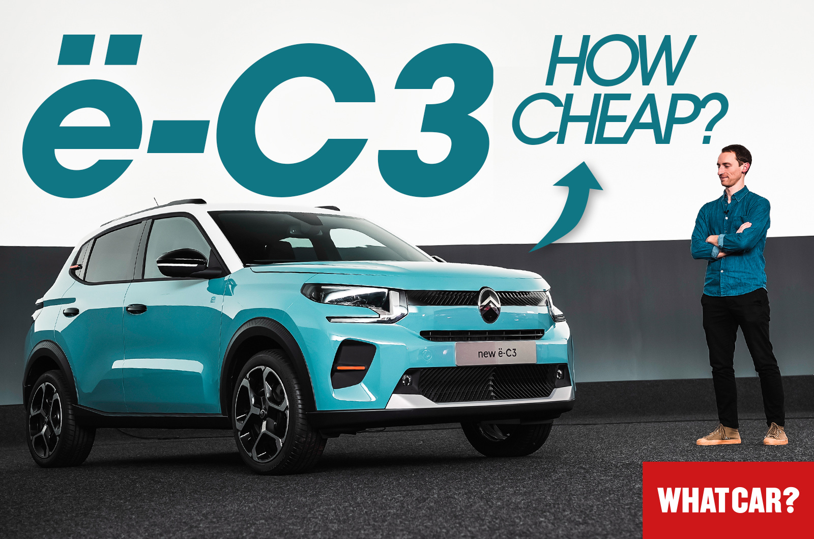 Citroen e-C3 front static