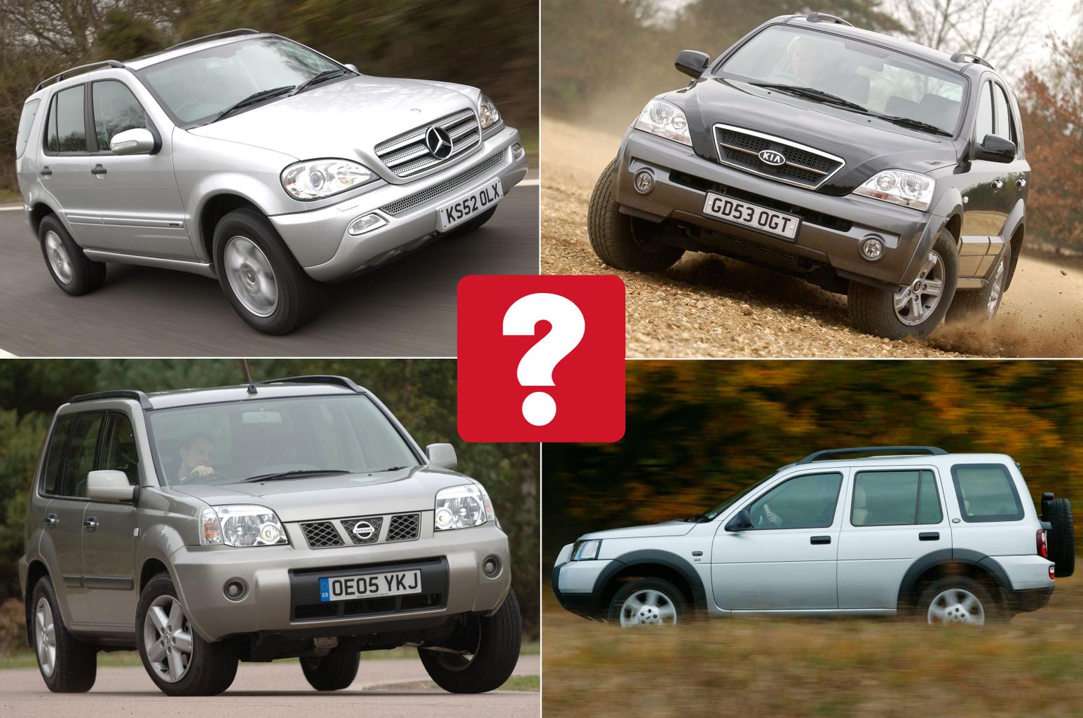 Top 10 used SUVs for less than £2000 (and the ones to avoid)