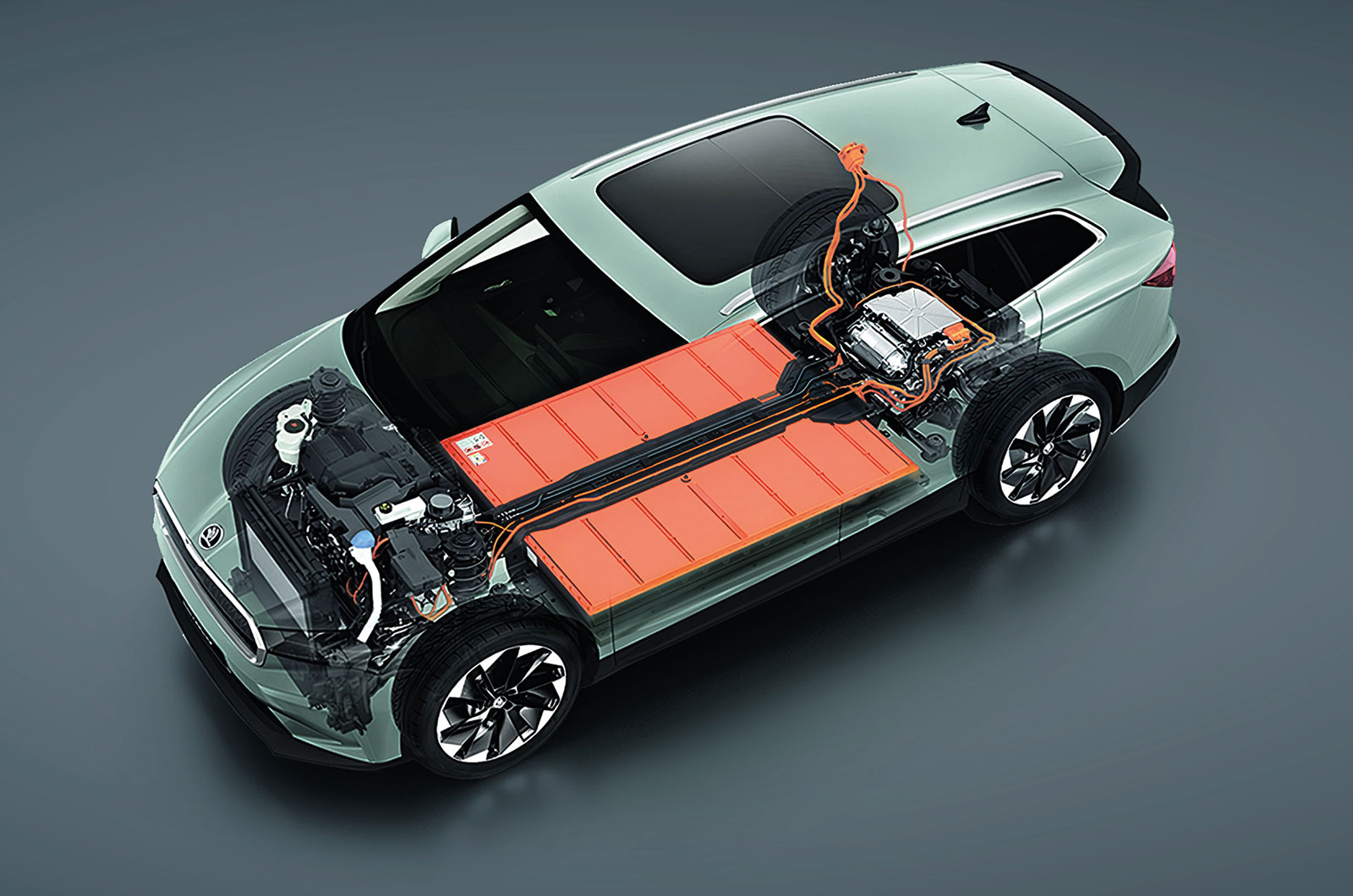 Skoda Enyaq battery