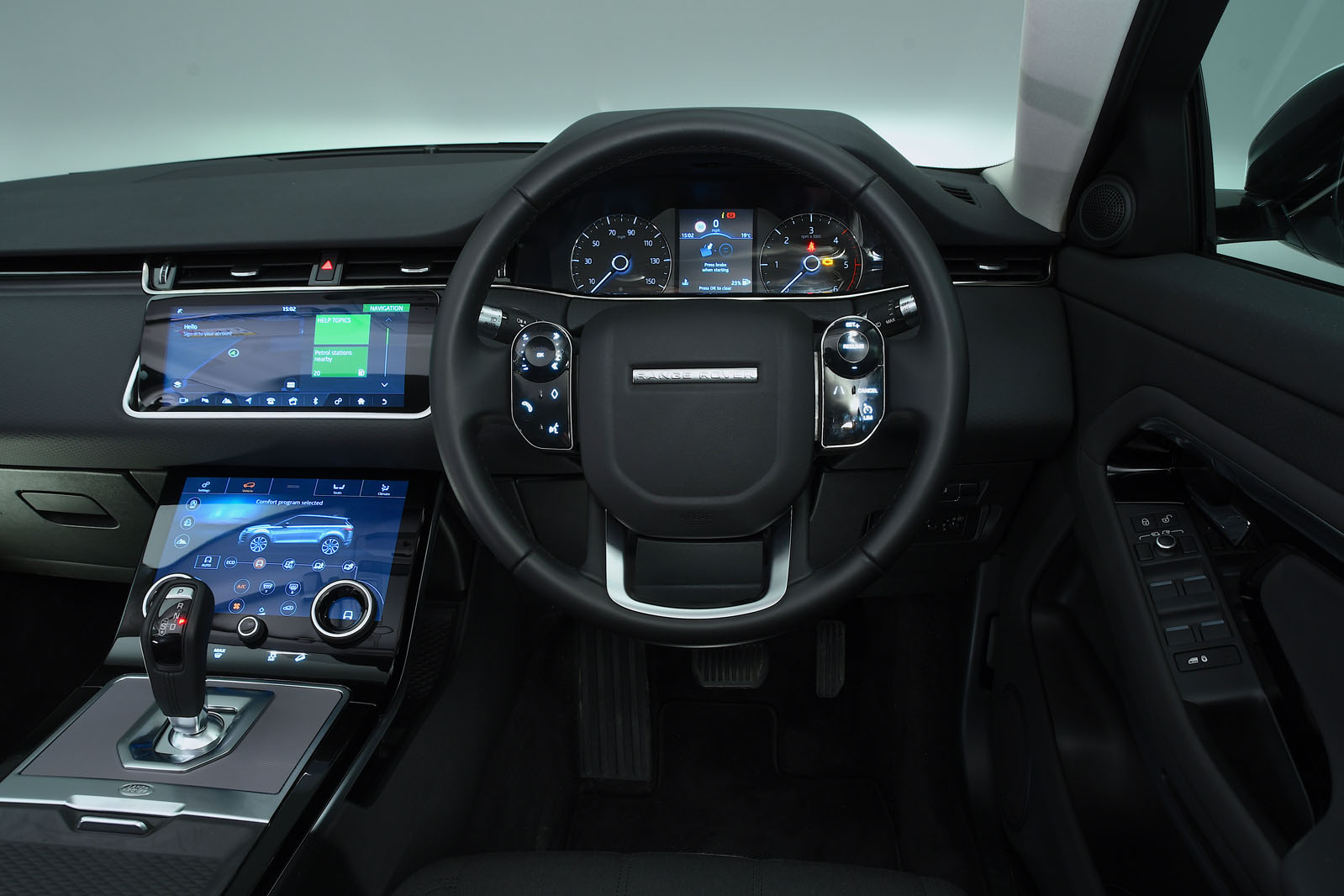 Range Rover Evoque interior