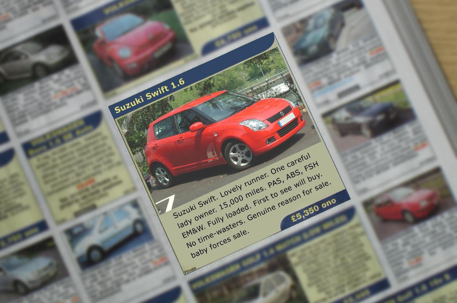 How to write the perfect car advert