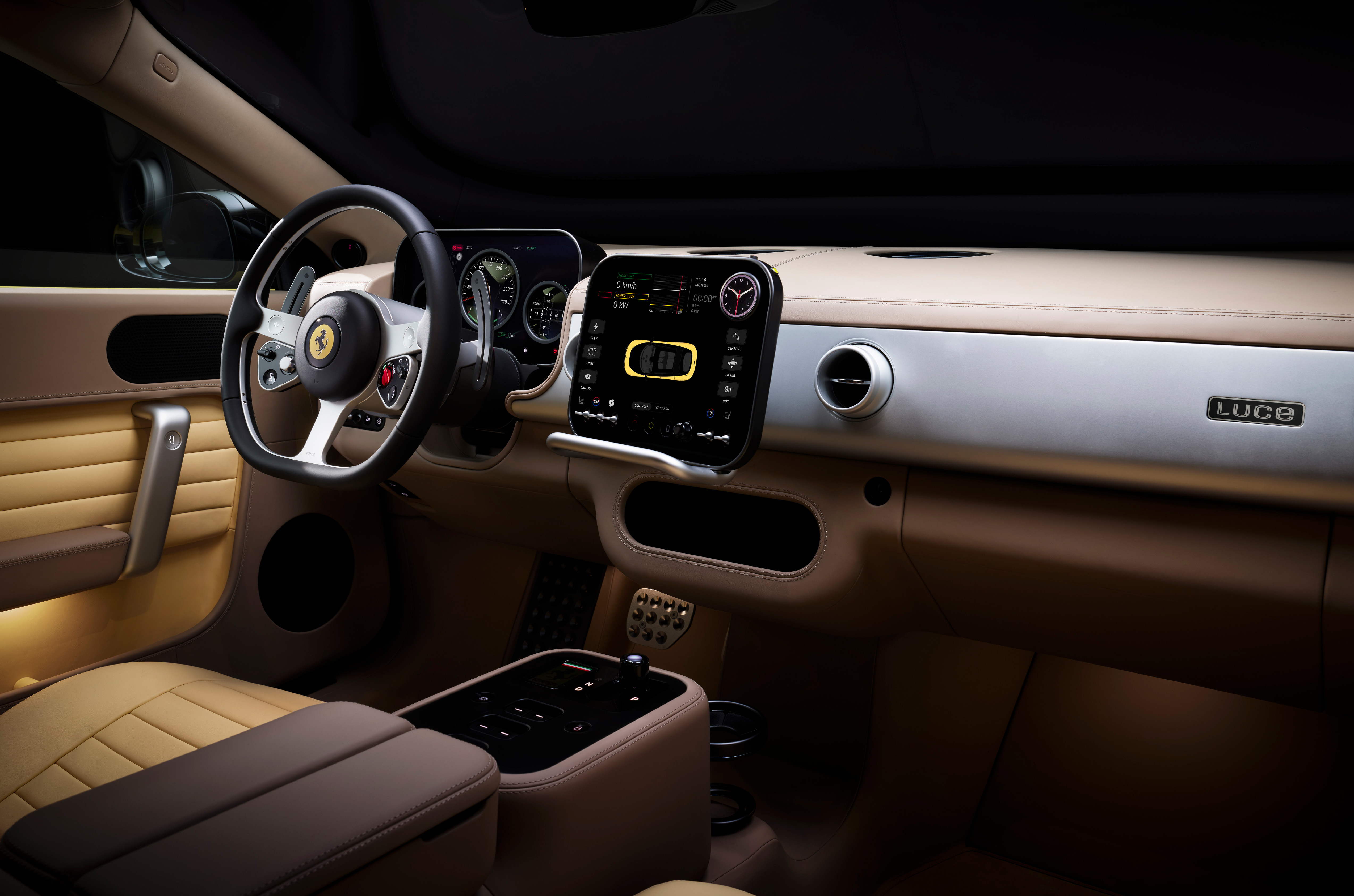 Ferrari Luce interior