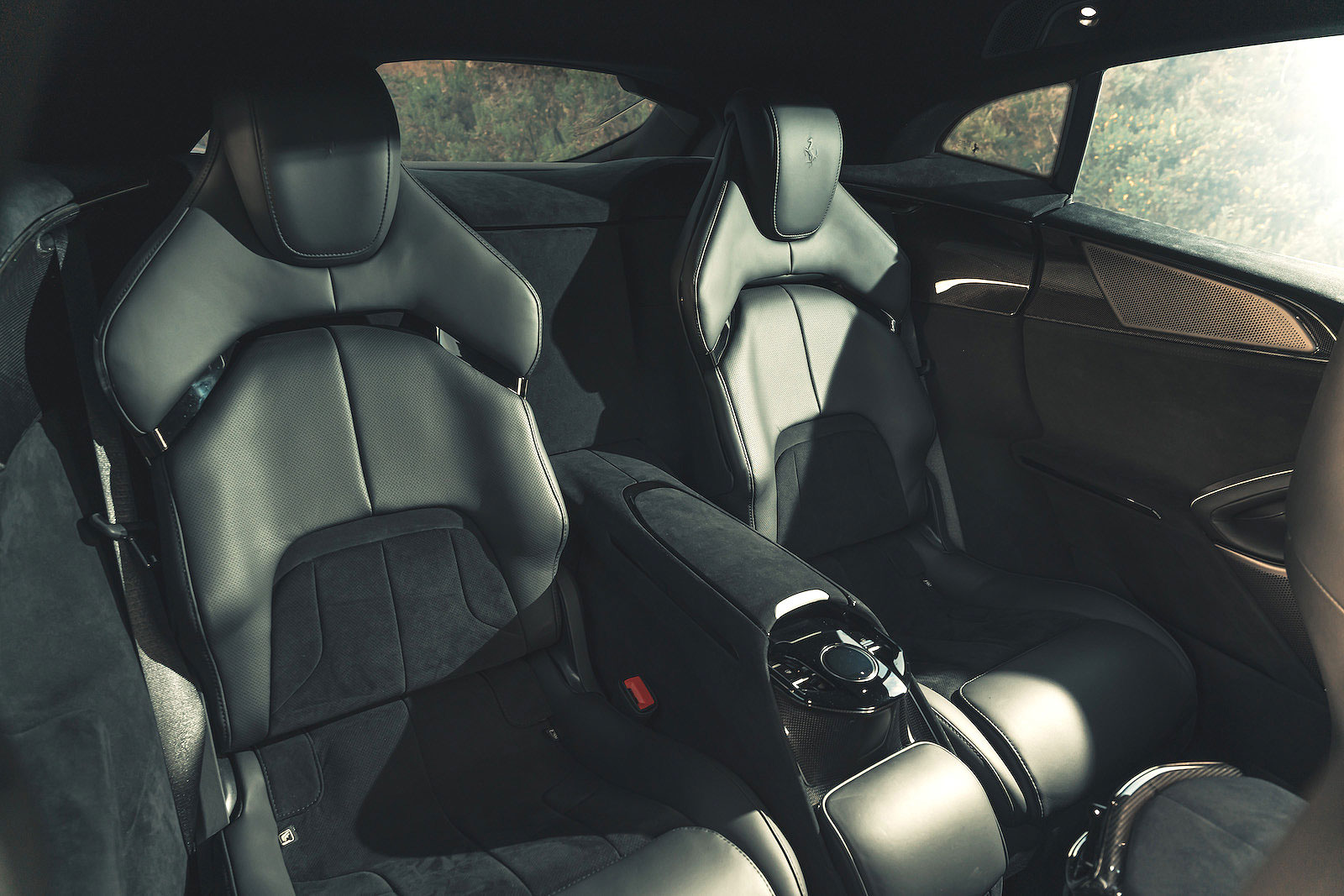 Ferrari Purosangue back seats