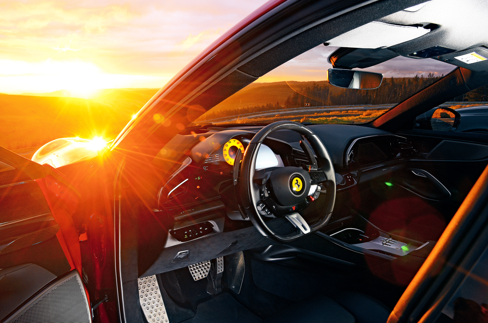 Ferrari Purosangue dashboard