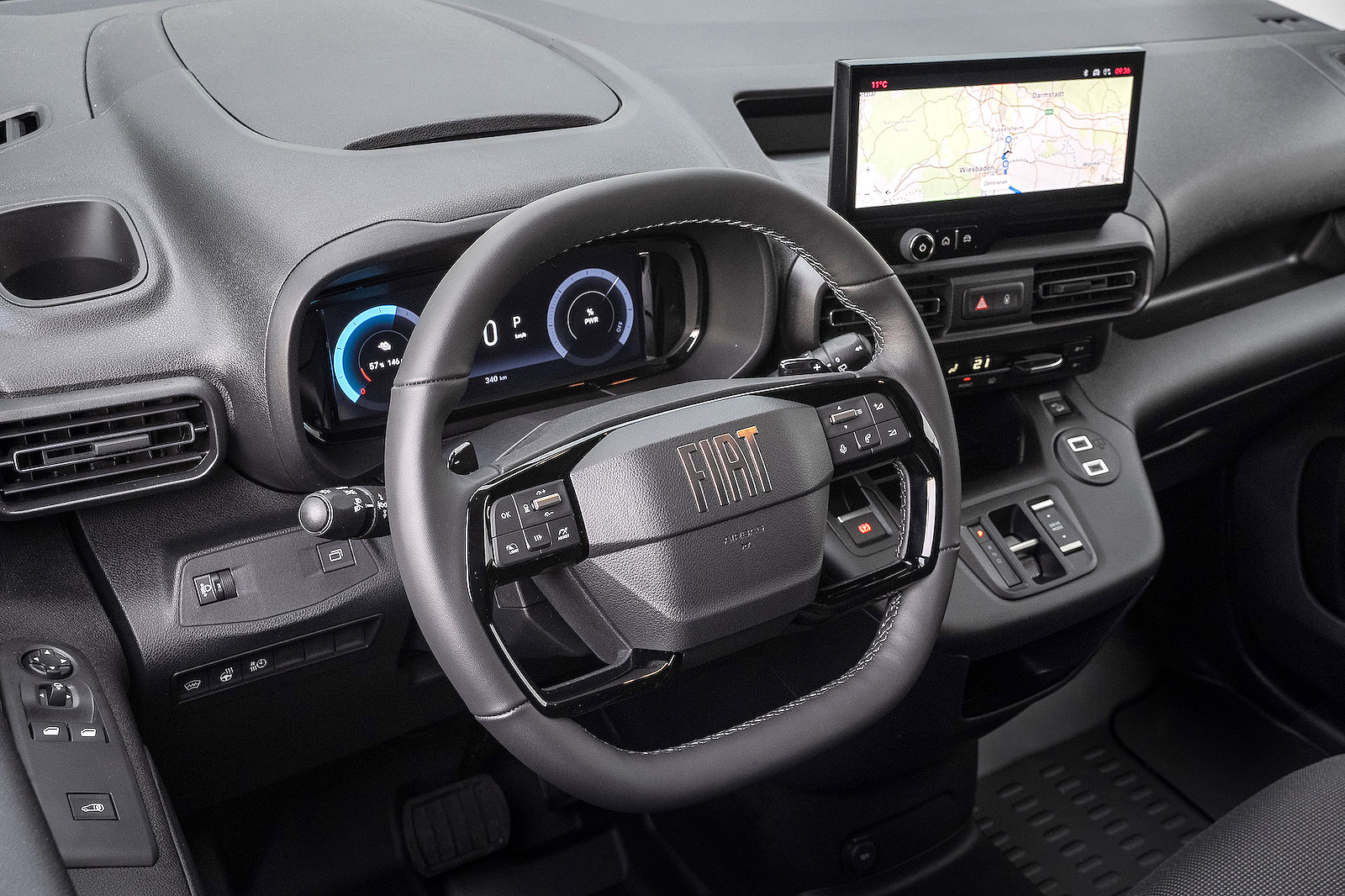 Fiat Doblo steering wheel