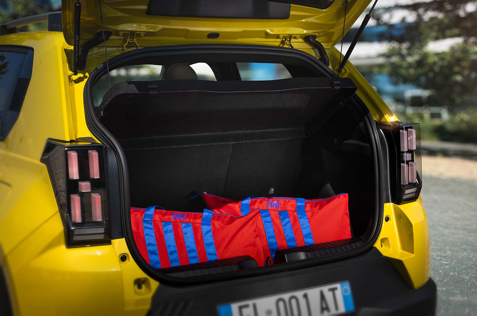 2025 Fiat Grande Panda interior boot