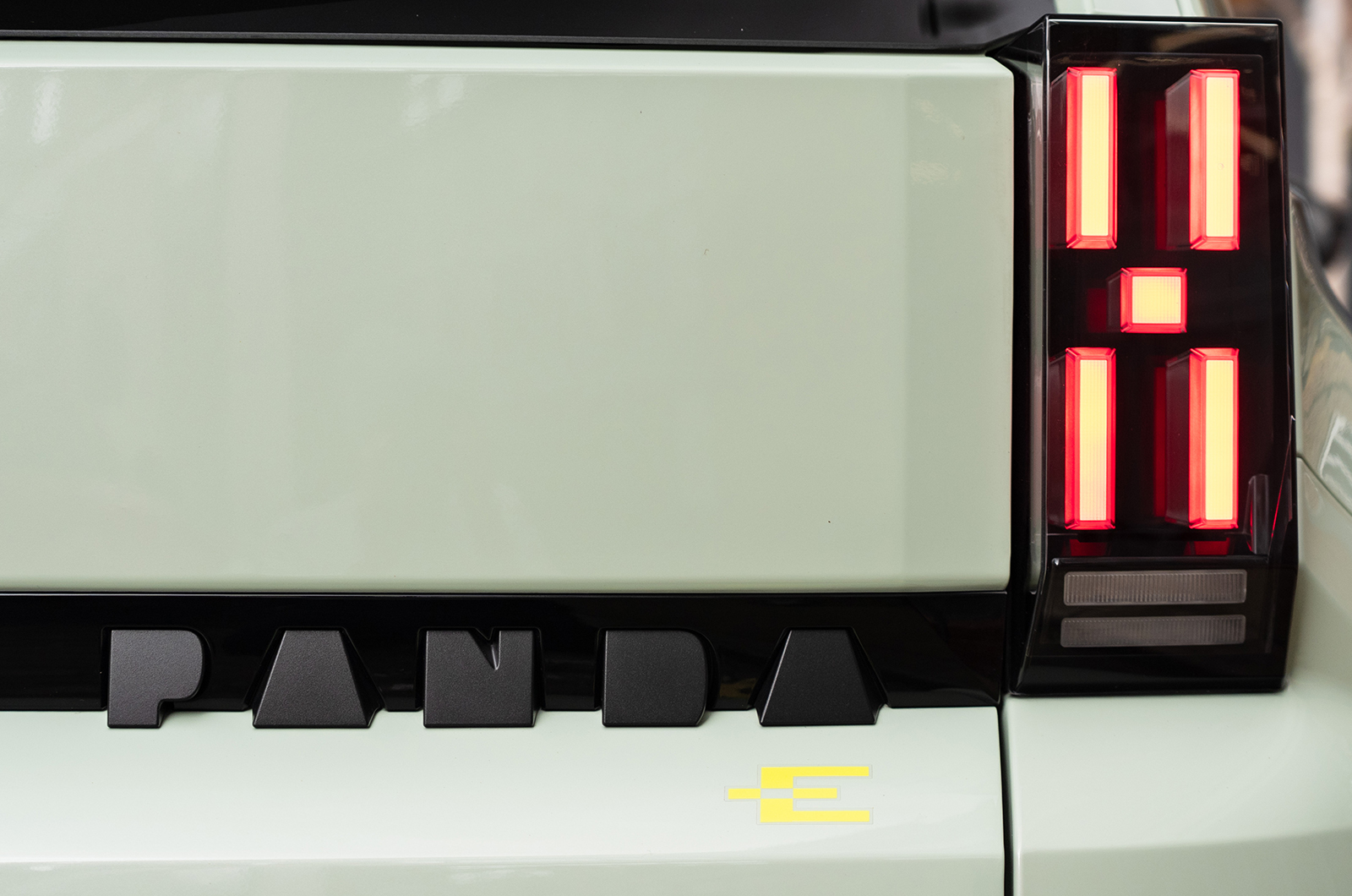 Fiat Grande Panda Electric badge