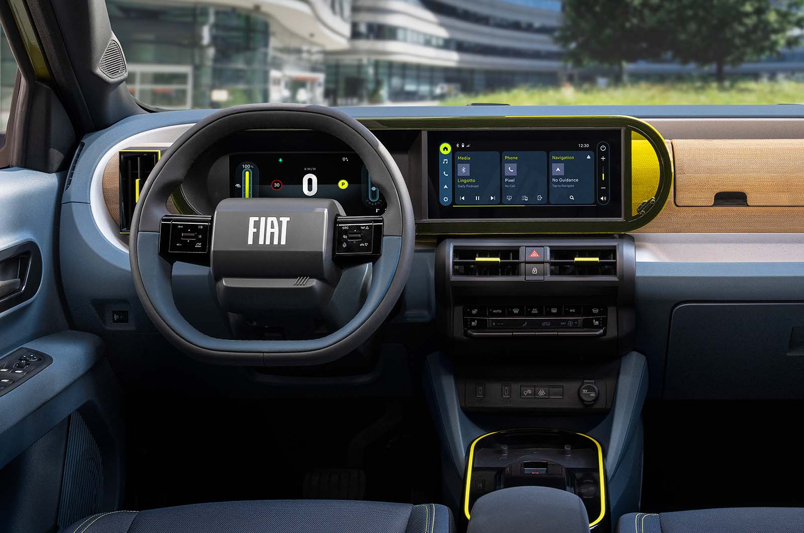 2025 Fiat Grande Panda interior dashboard