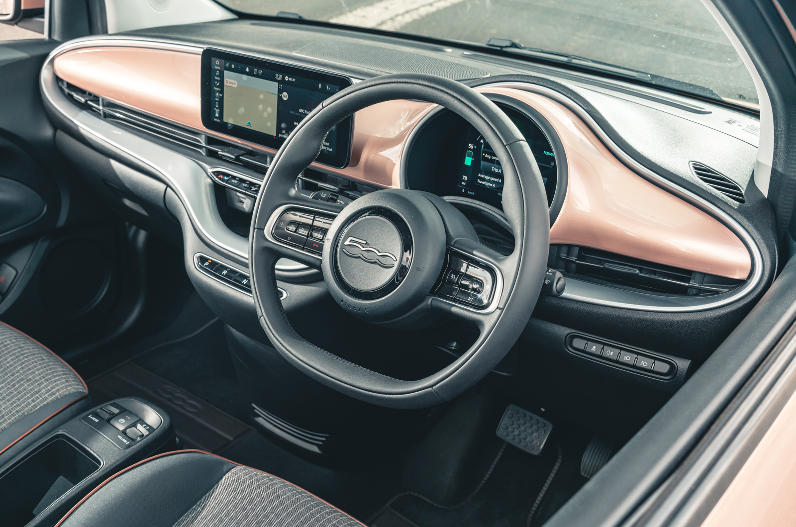 Fiat 500 2022 dashboard