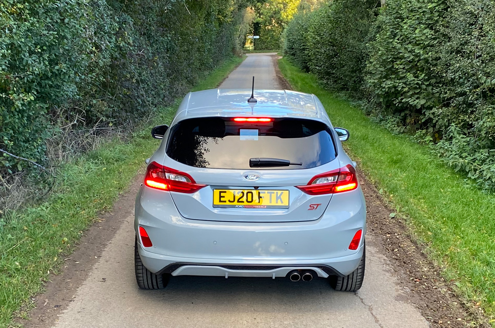 Ford Fiesta ST long-term country lane