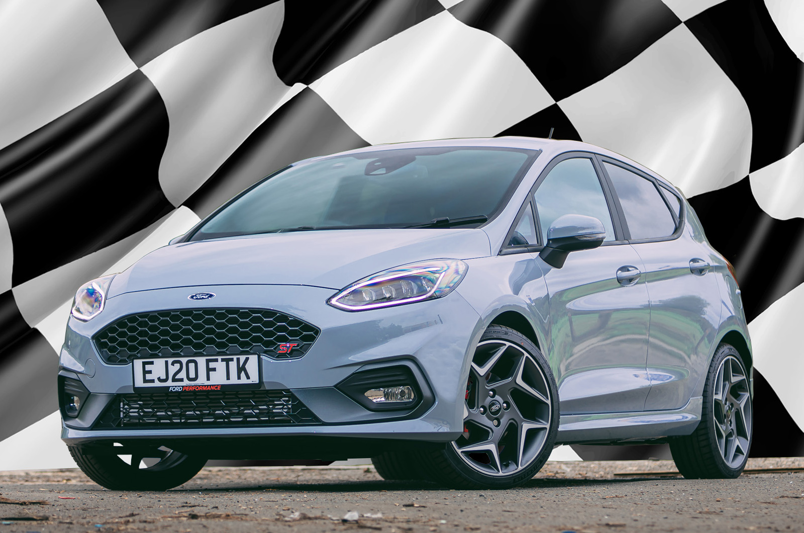 Ford Fiesta ST long-term chequered flag