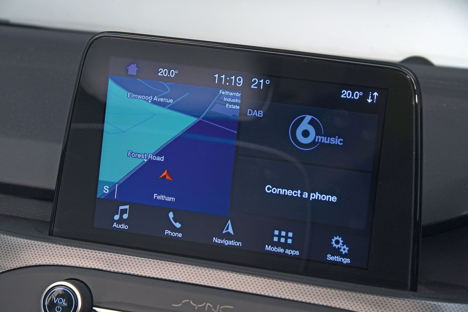 Ford Focus infotainment