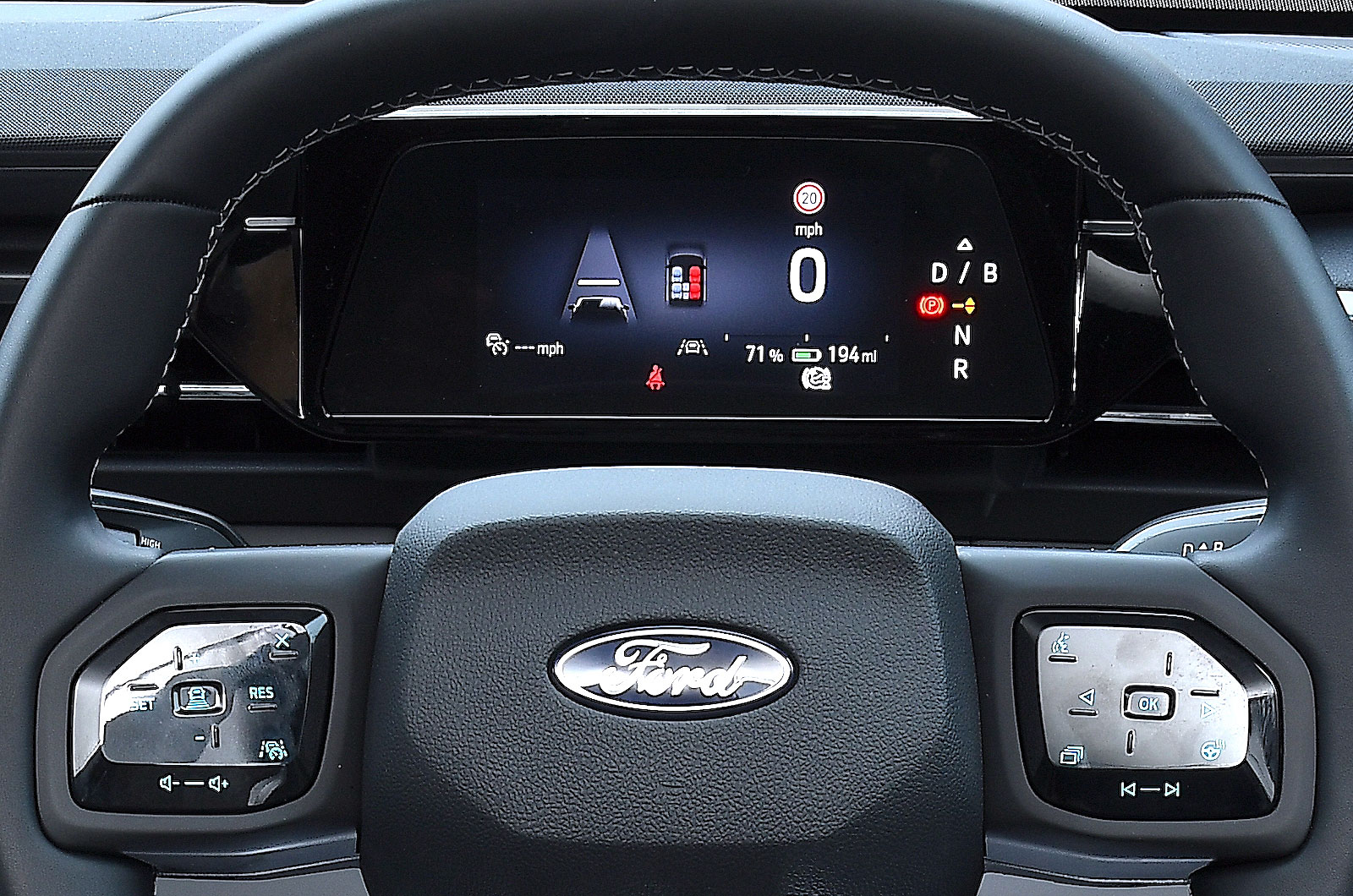 Ford Capri driver display