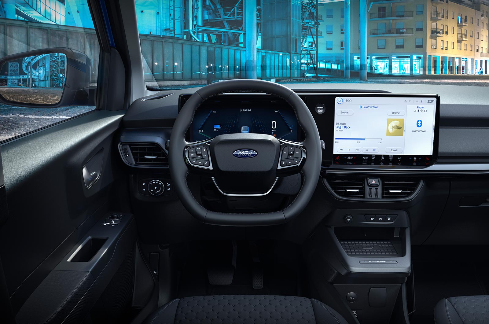 2024 Ford E-Transit Courier interior