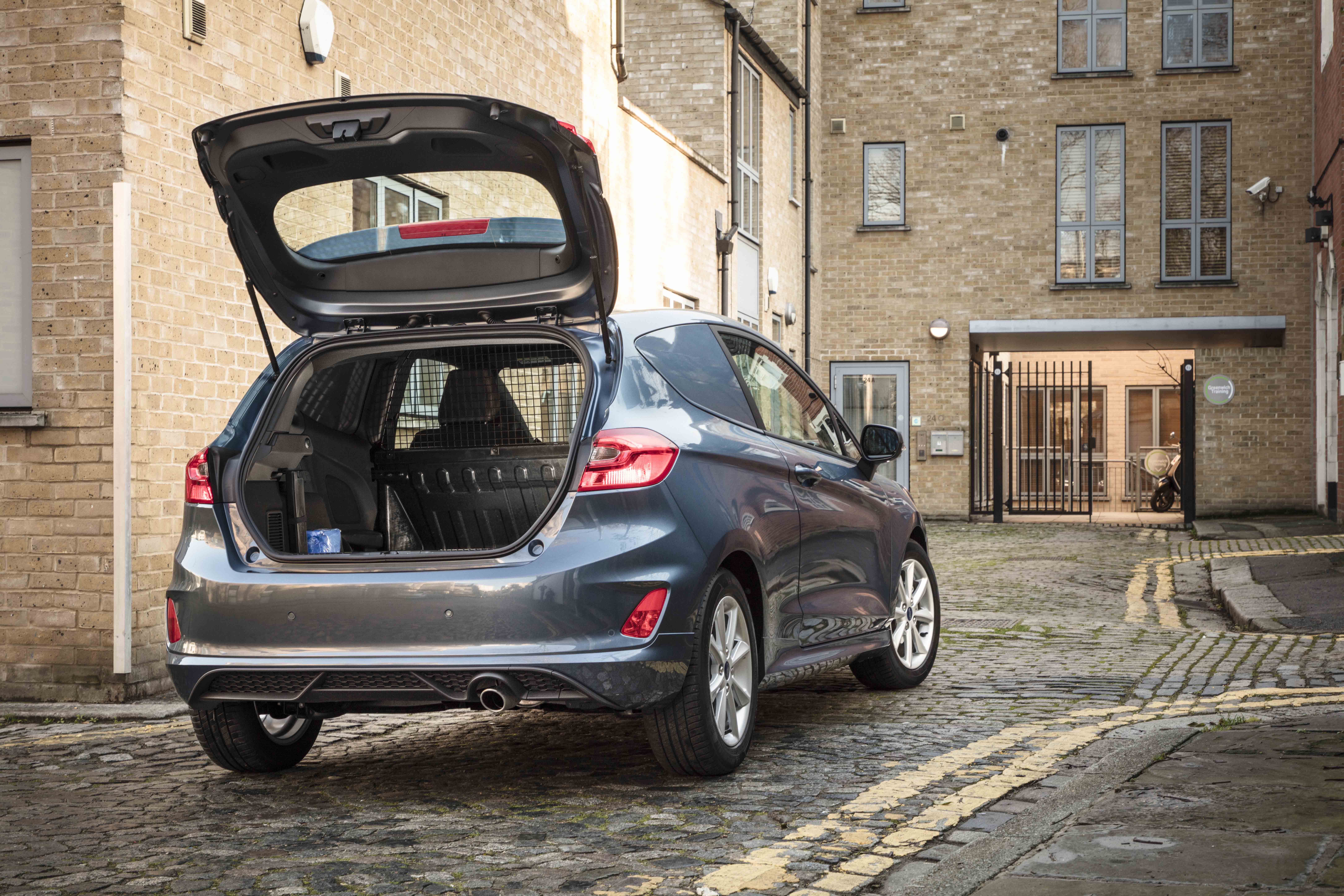 Used Ford Fiesta Van 2018-2022 boot opening