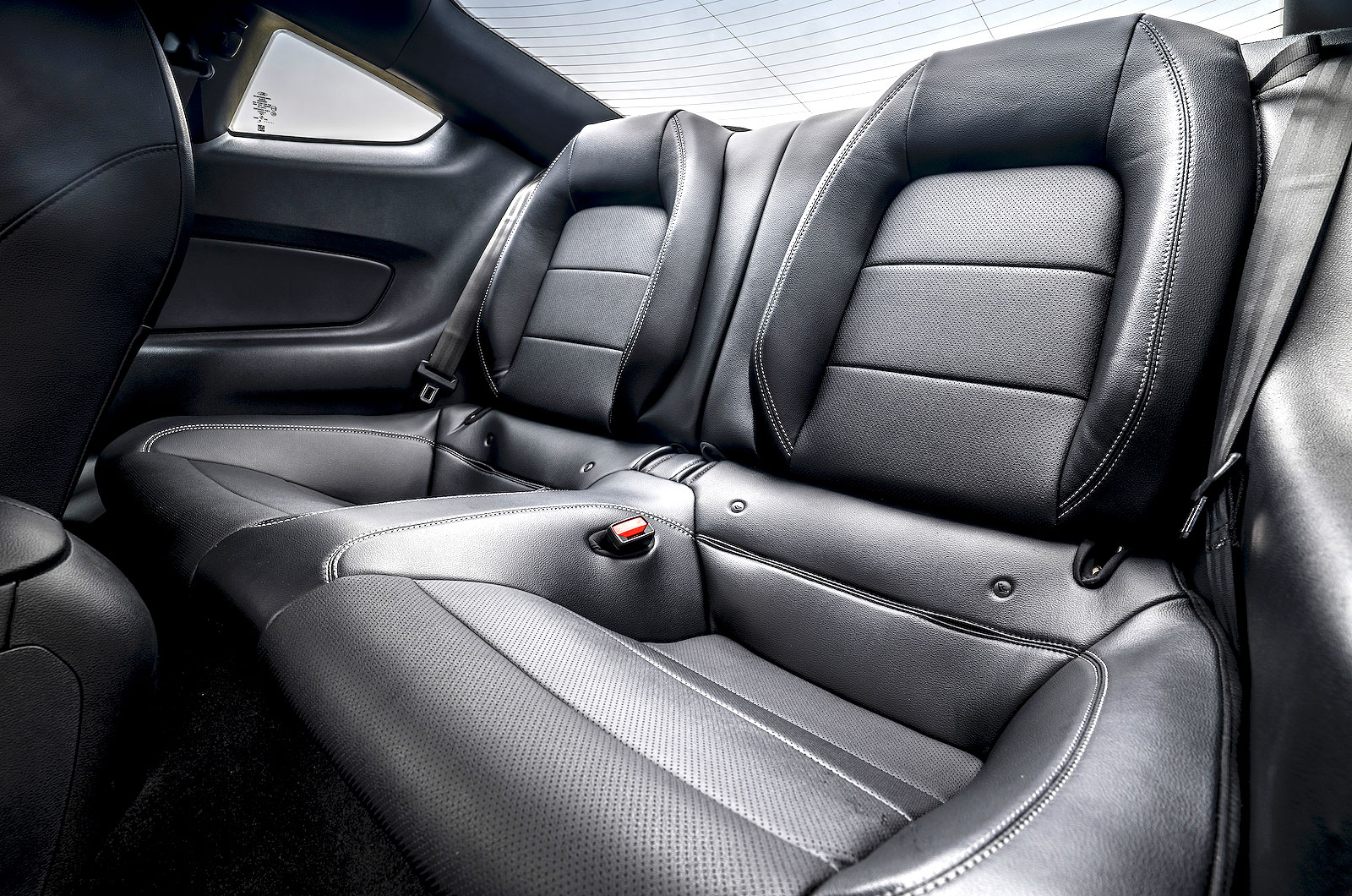 Used Ford Mustang interior back seats