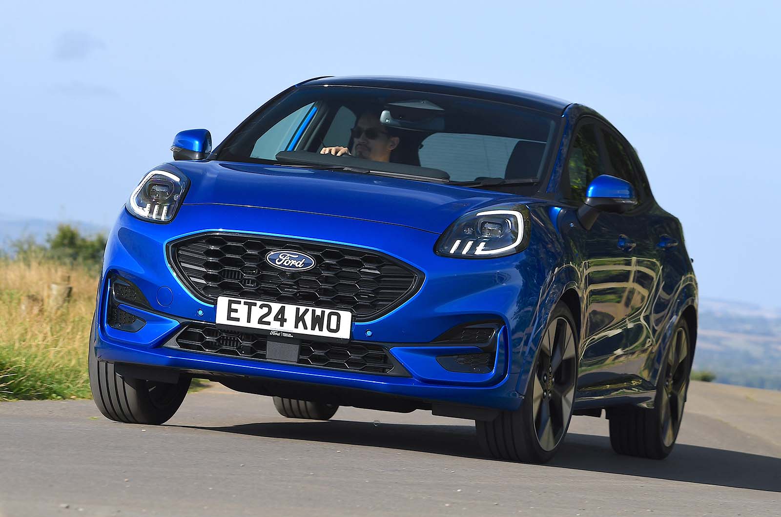 Ford Puma front cornering