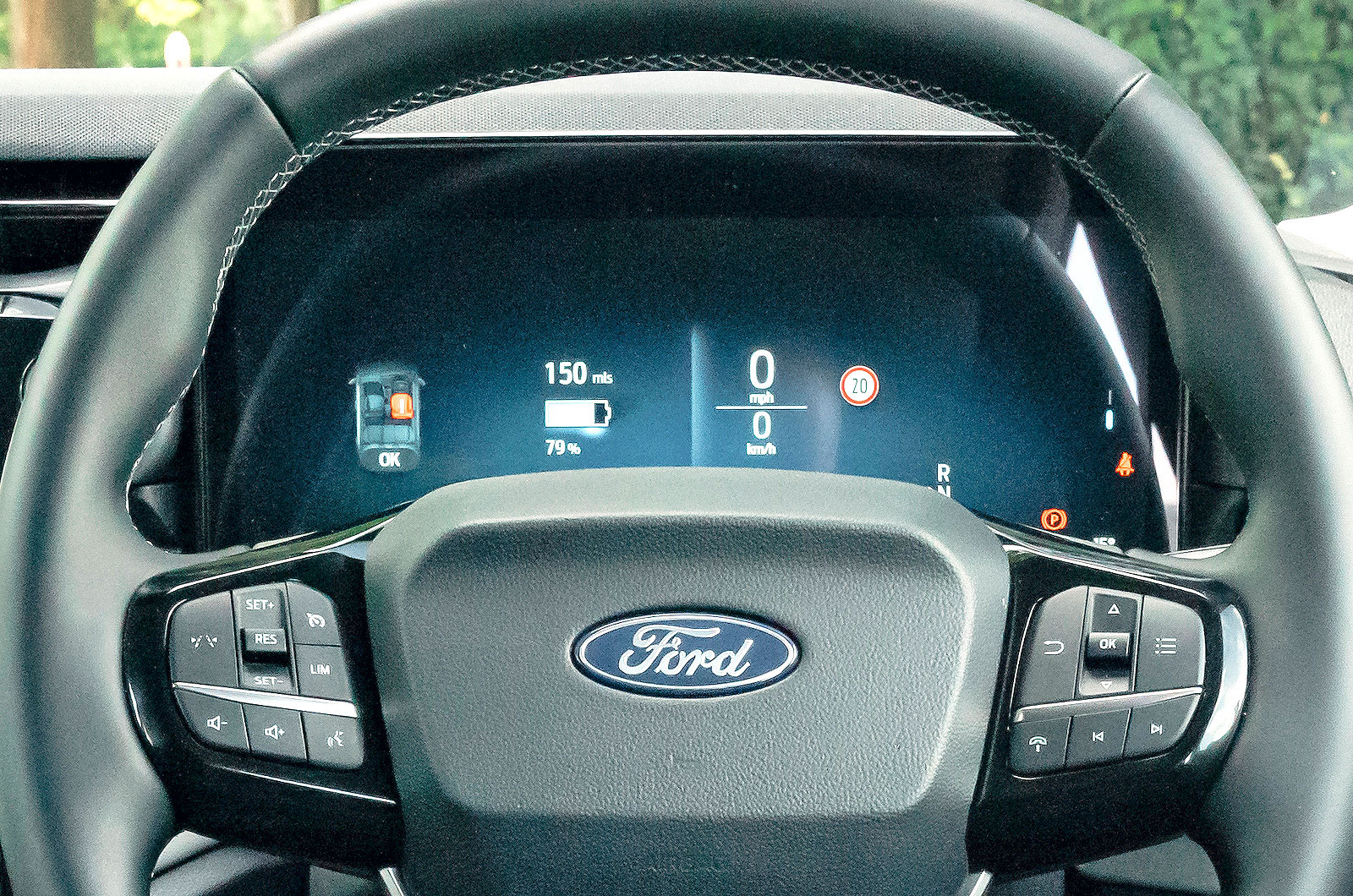 Ford Puma Gen-E driver display