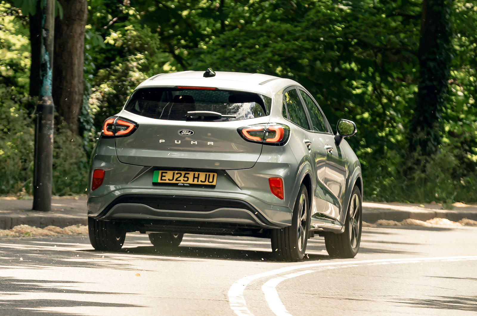 Ford Puma Gen-E rear cornering