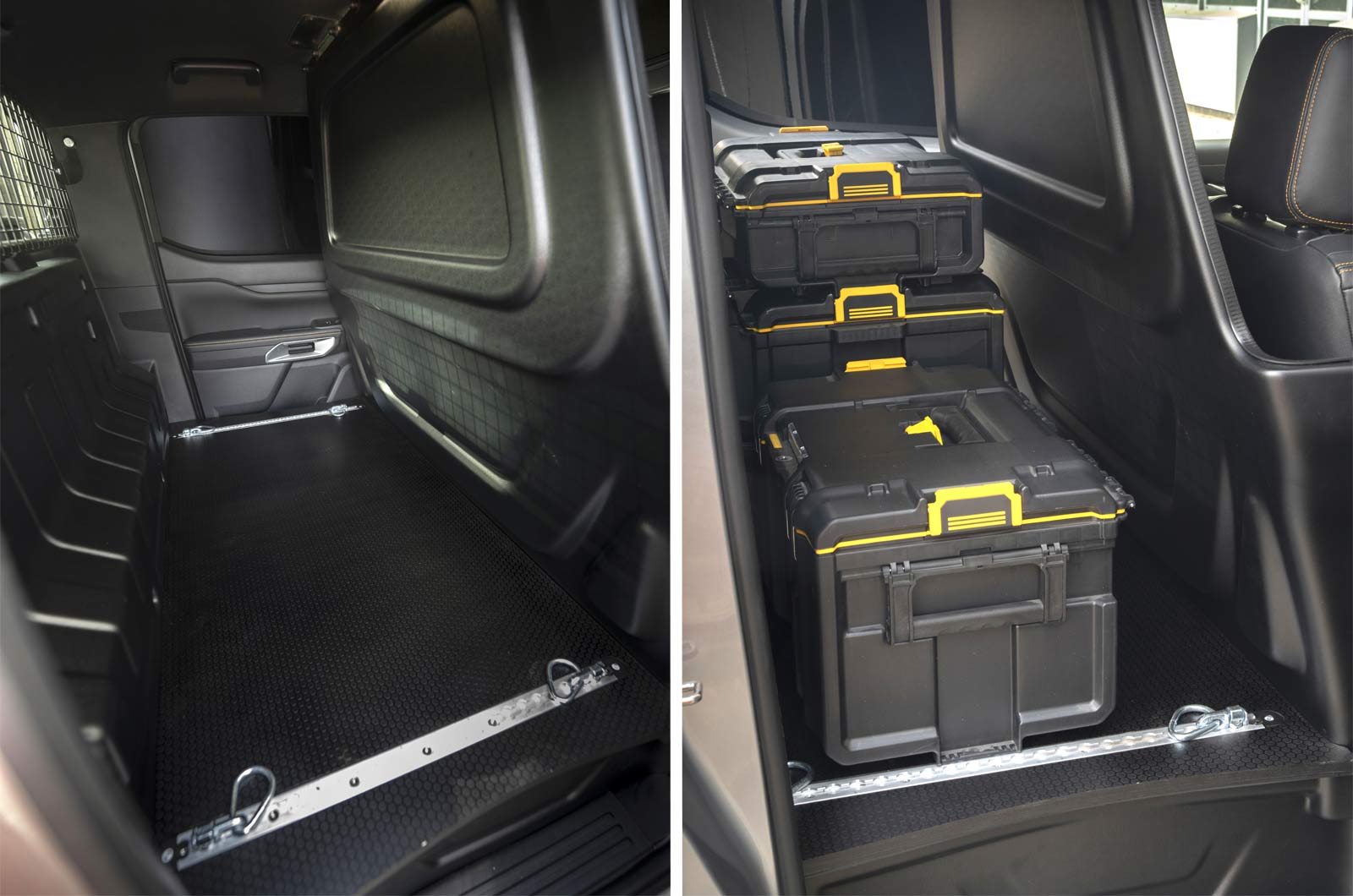 Ford Ranger 2-Seat rear cargo space