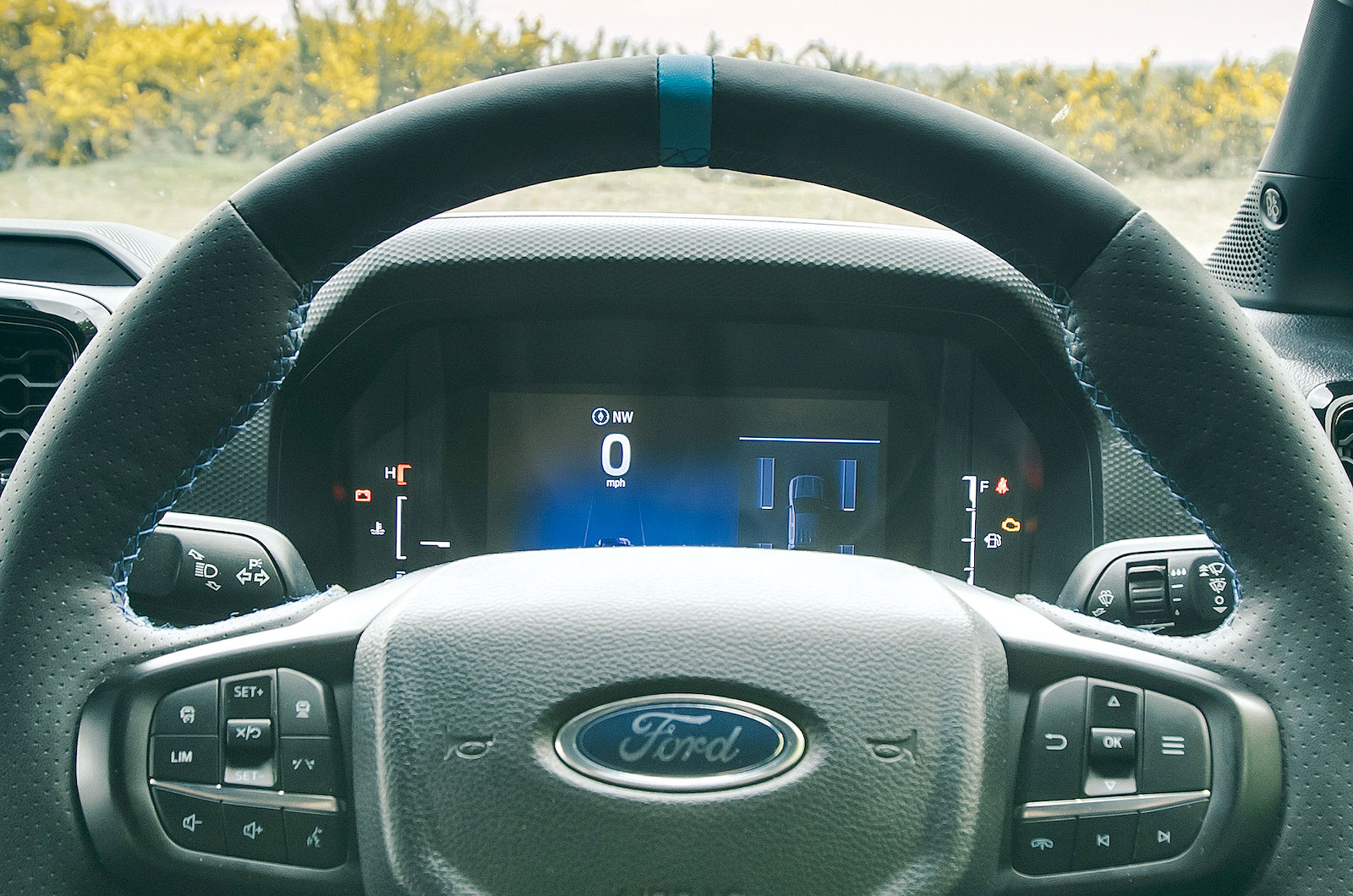 Ford Ranger driver display