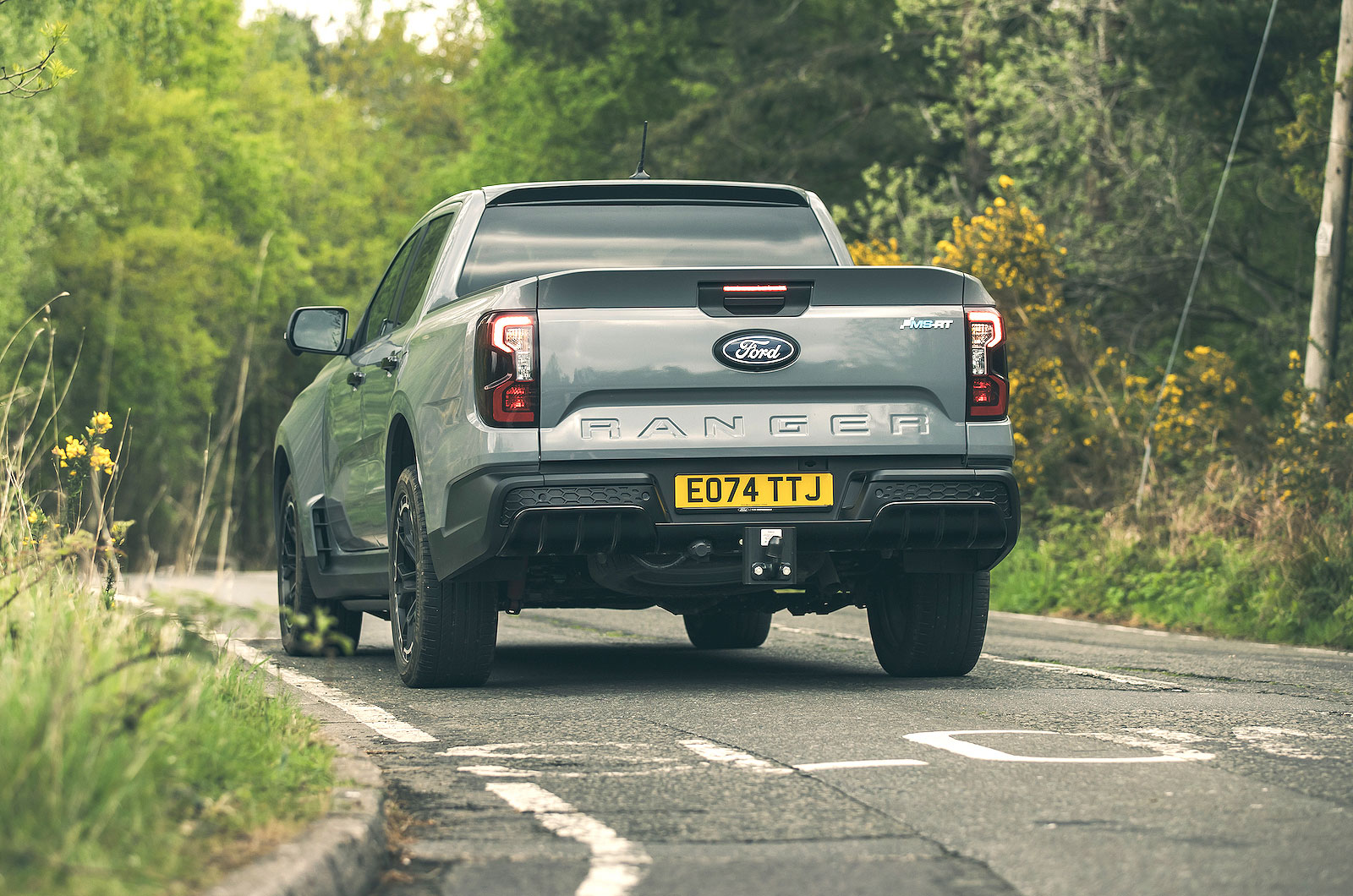 Ford Ranger rear cornering