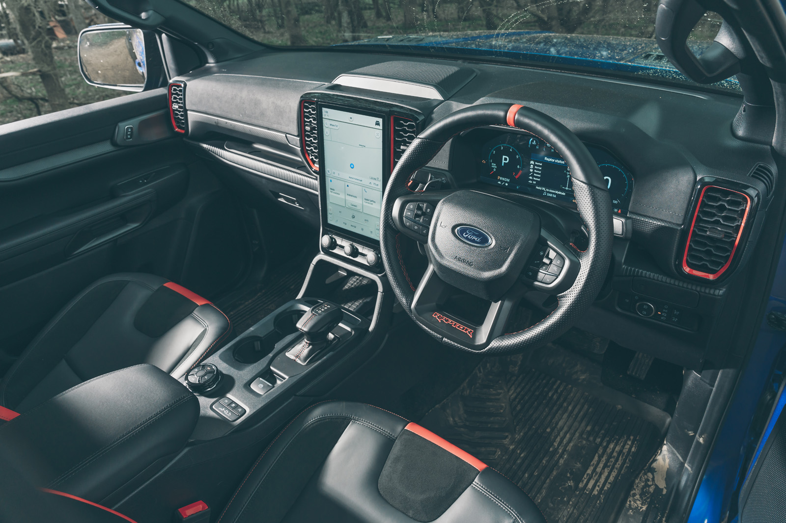 Ford Ranger Raptor 2023 interior