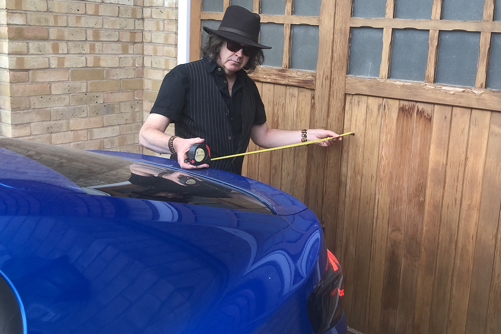 Ford Capri Mark measuring distance