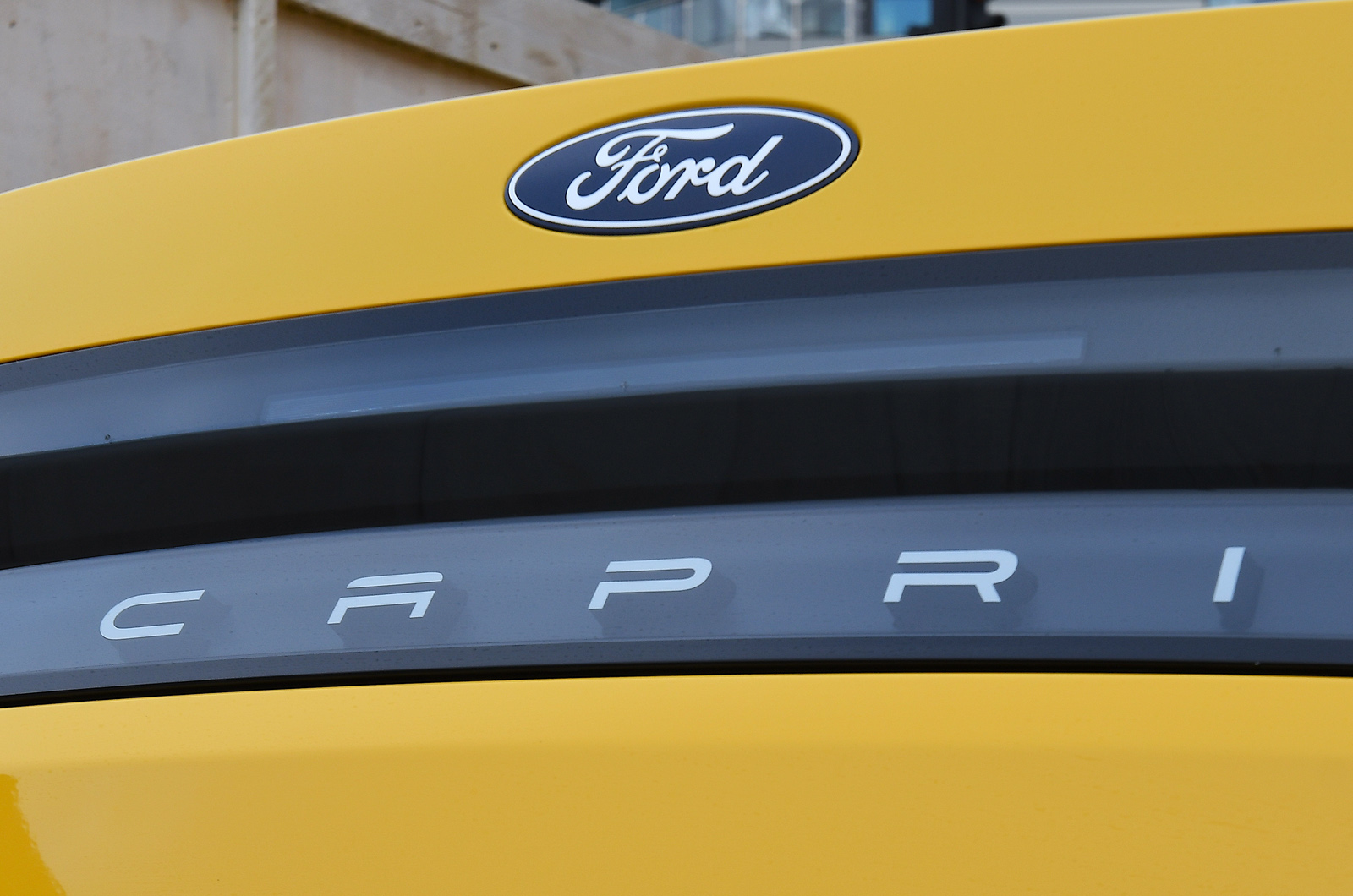 Ford Capri rear badge