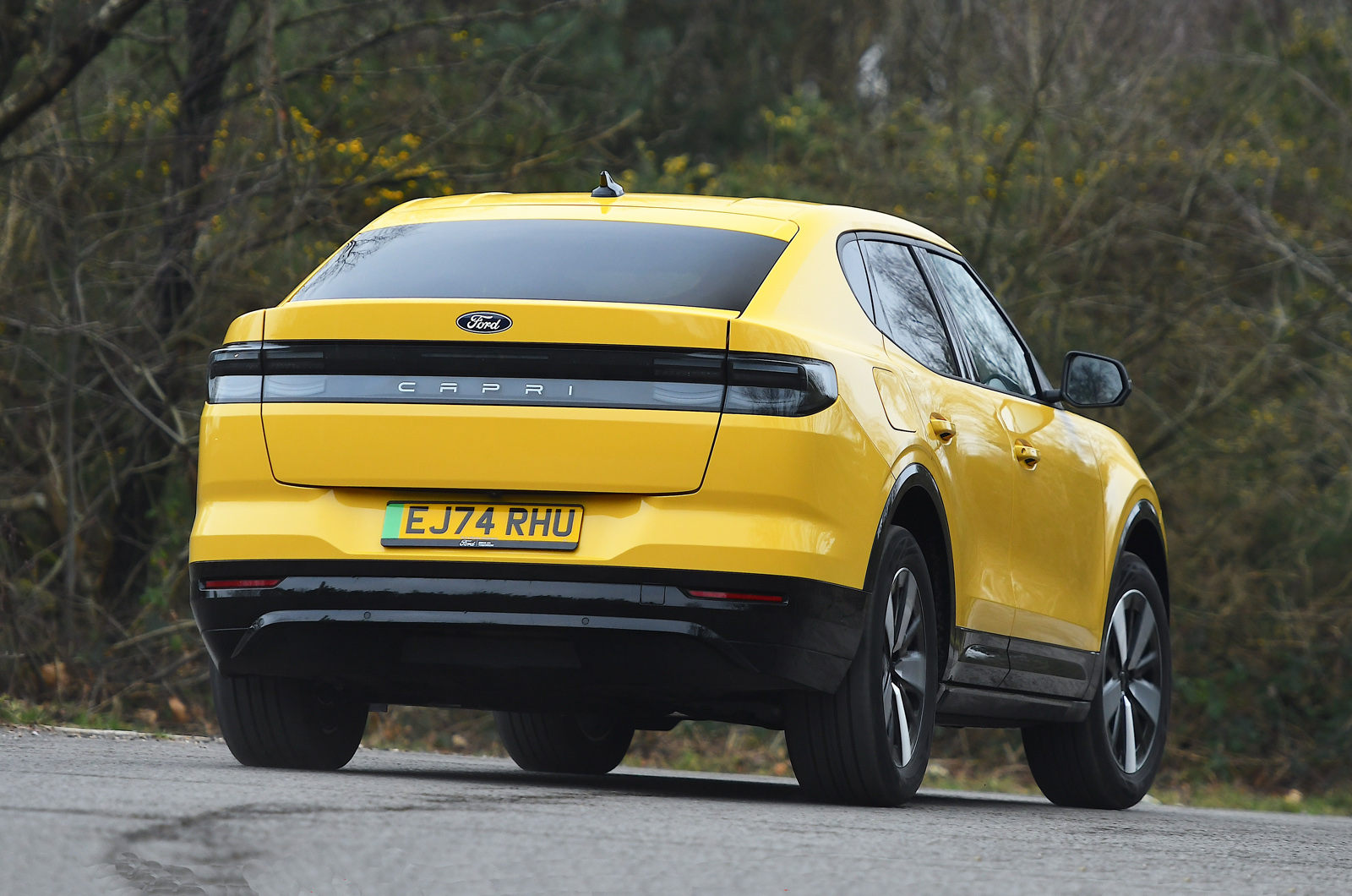 Ford Capri rear cornering