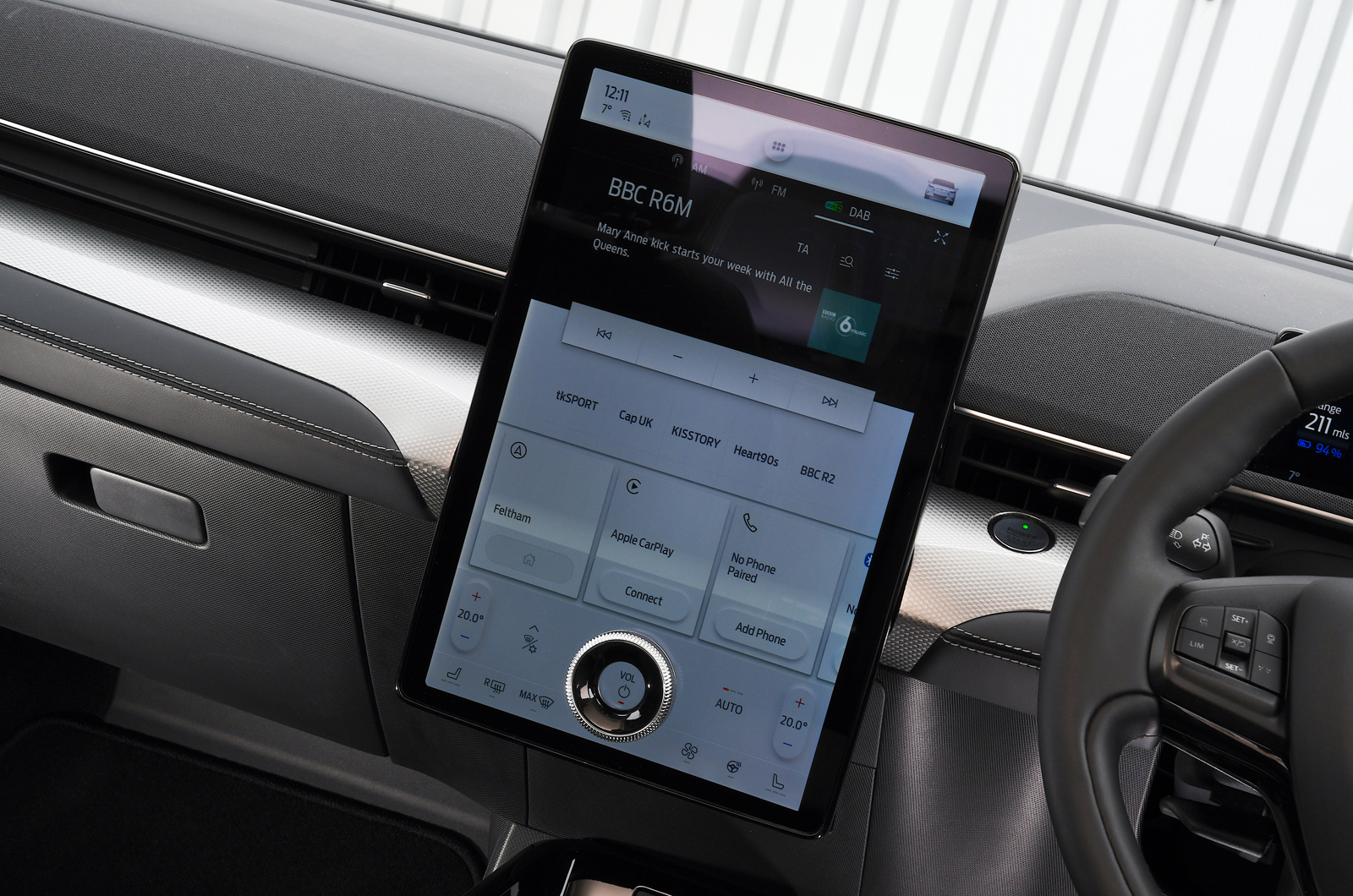 Used Ford Mustang Mach-E 2020-present touchscreen