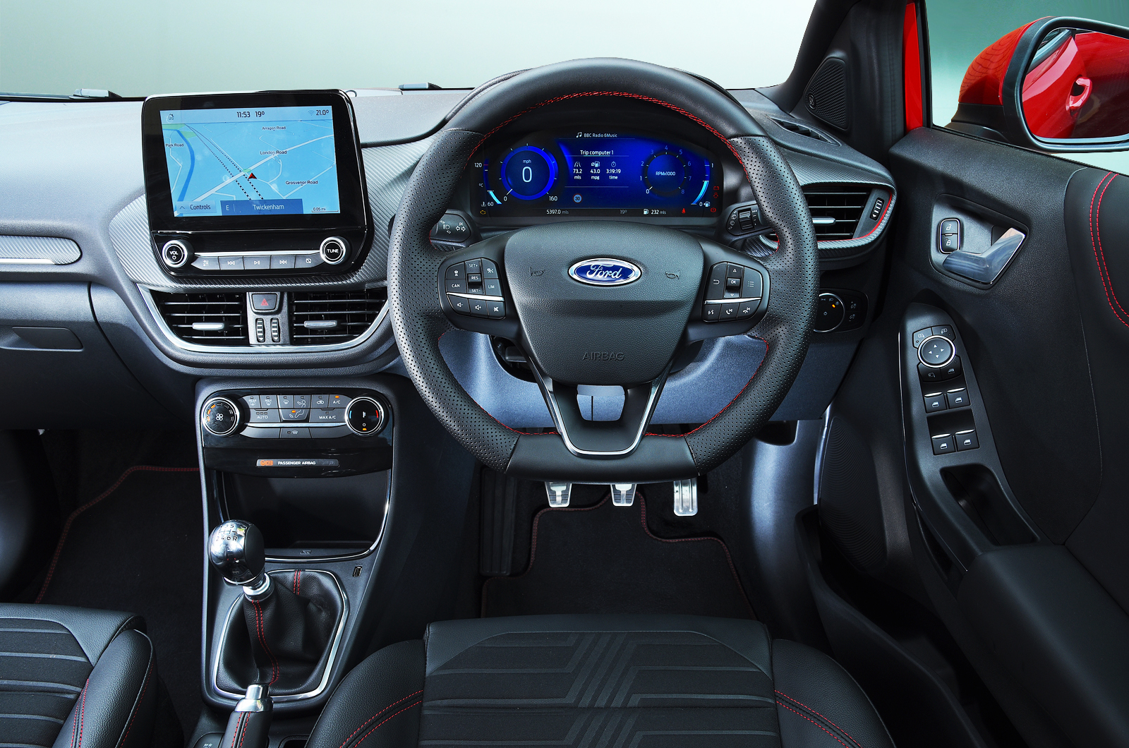 Ford Puma dashboard