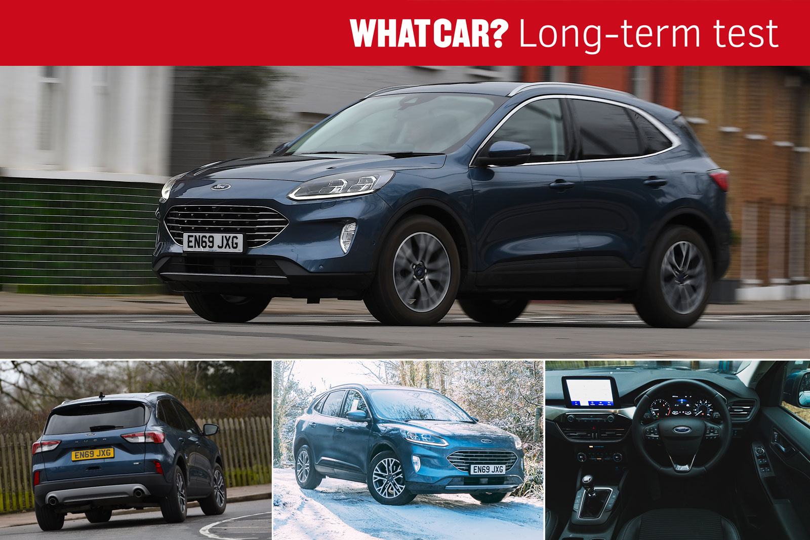 Ford Kuga long-term test template