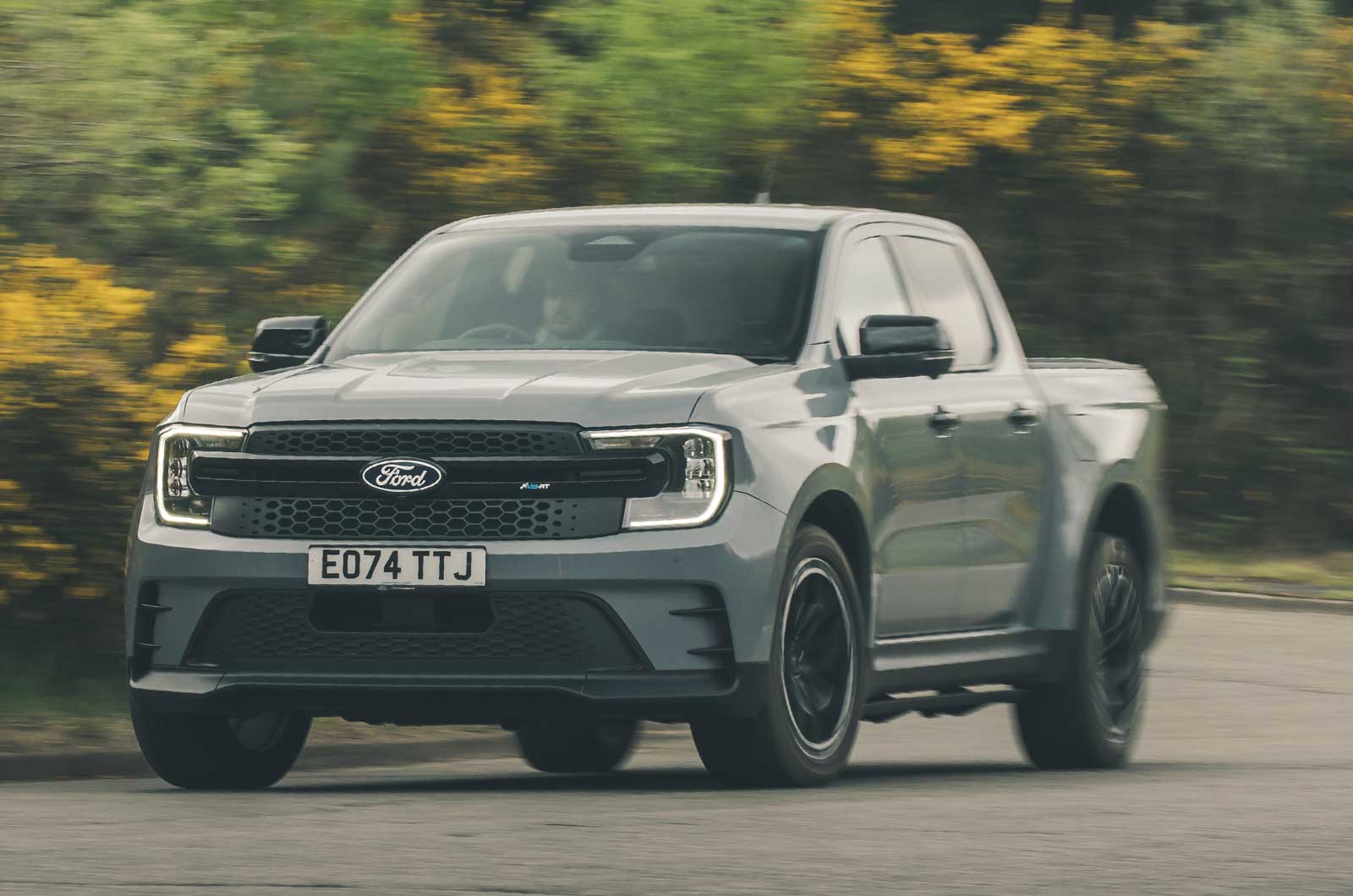 Ford Ranger front driving