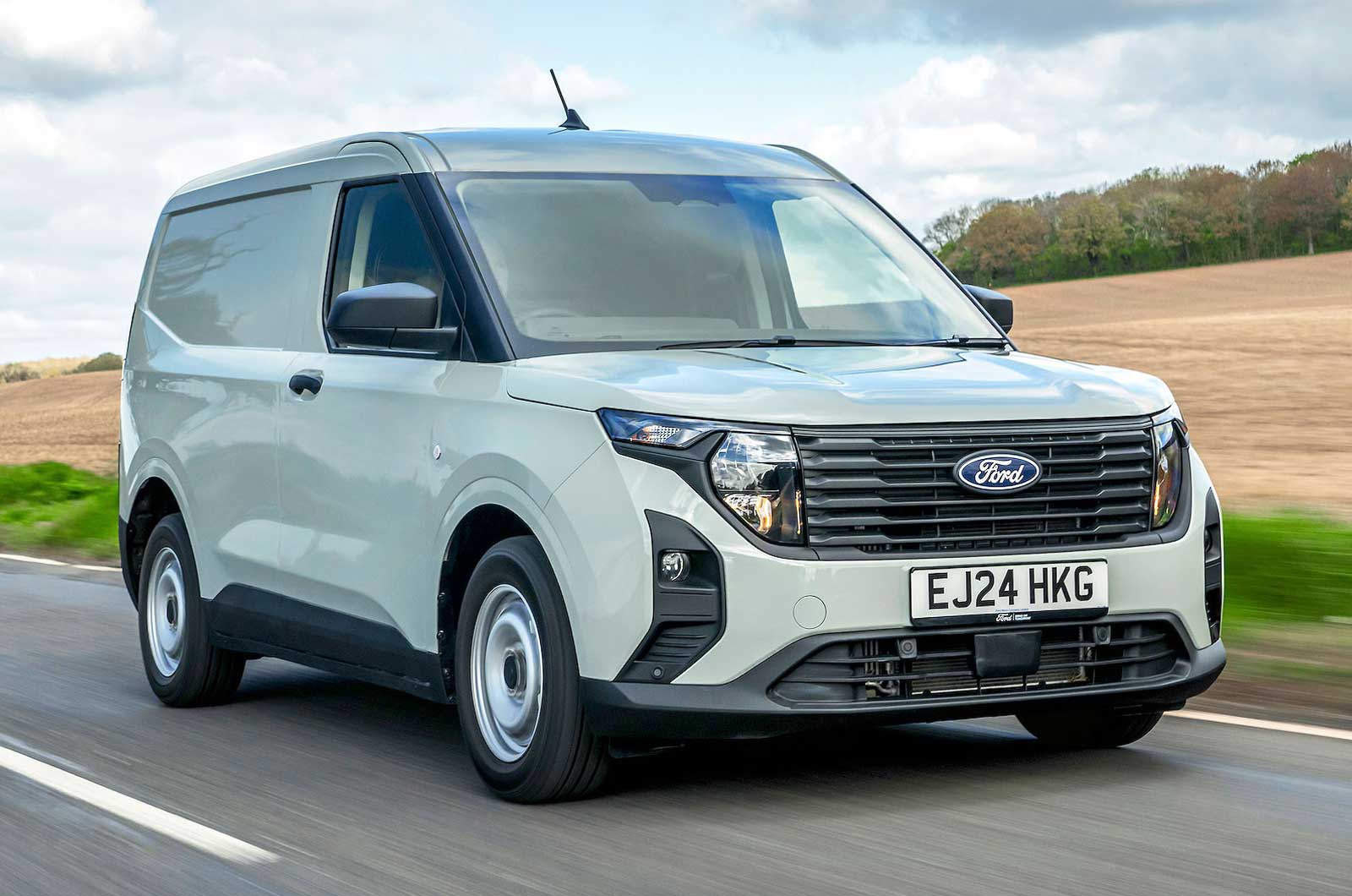 Ford Transit Courier front driving