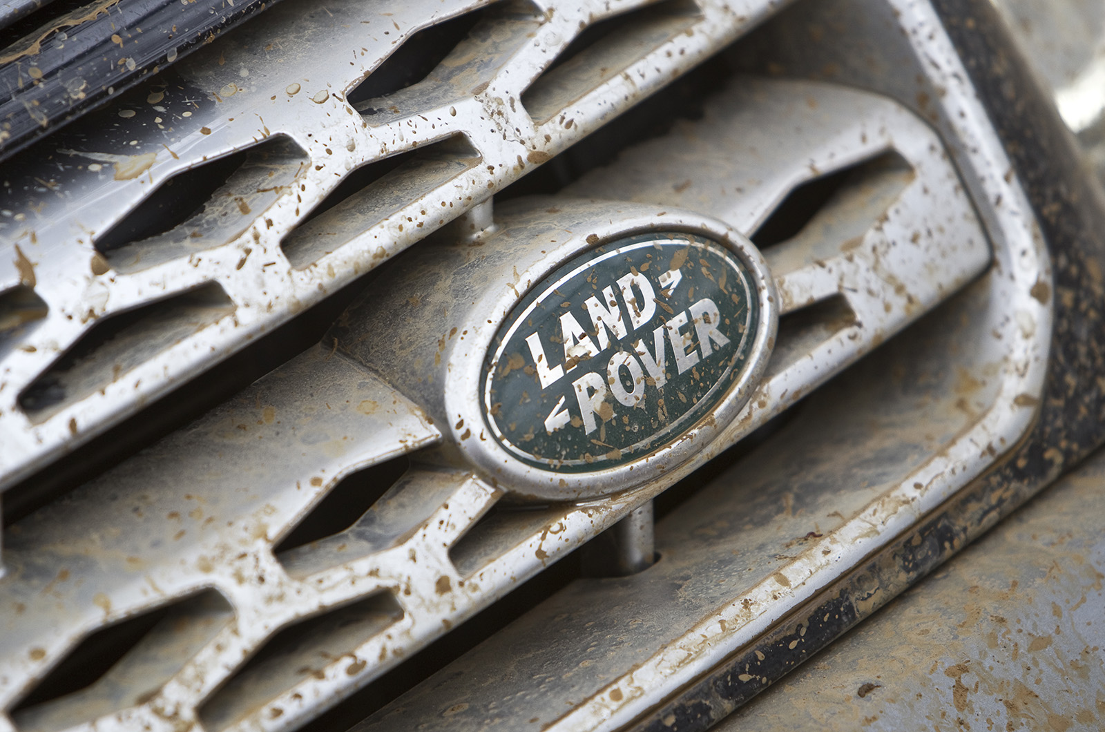 Land Rover Freelander muddy badge