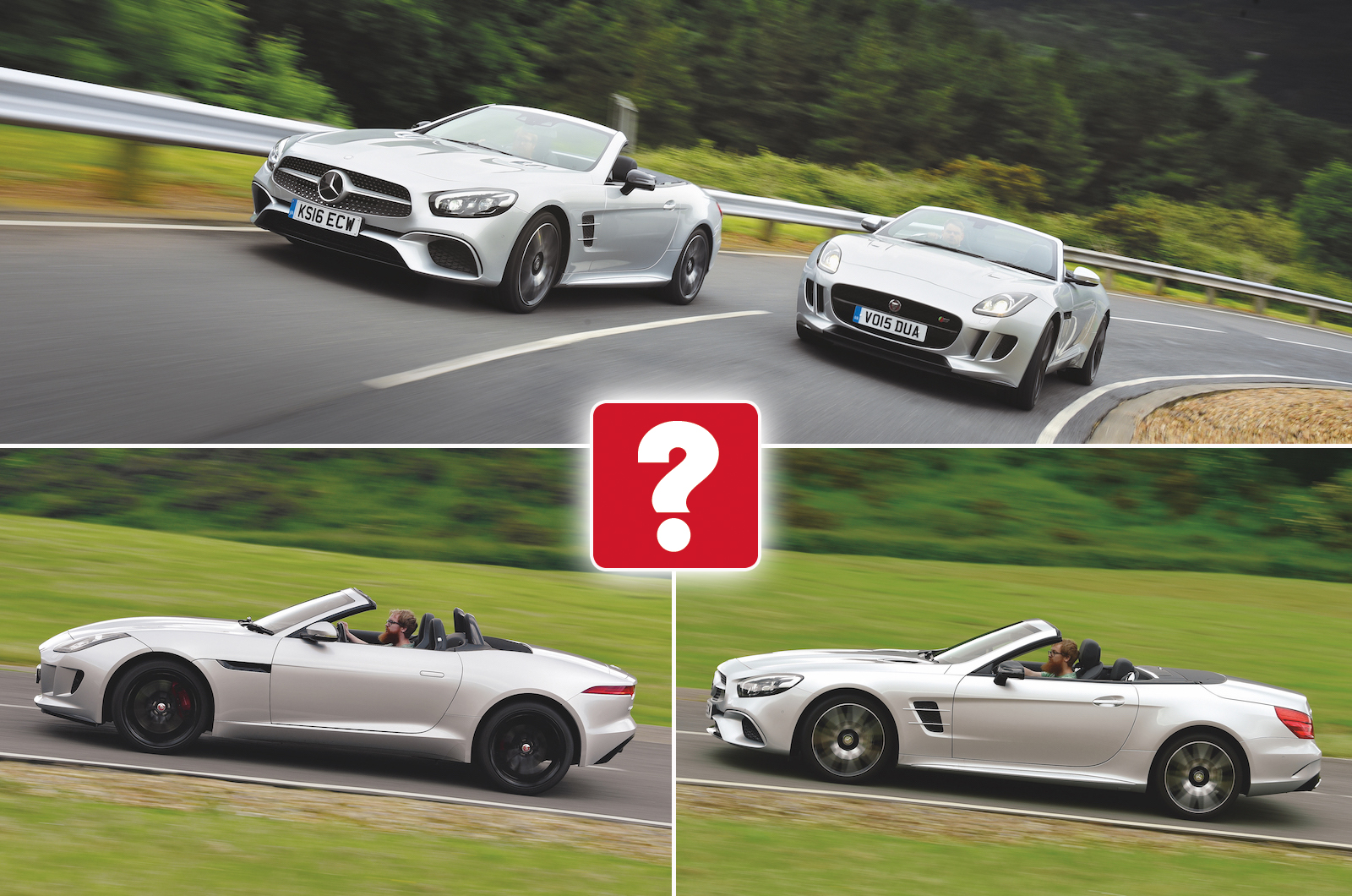 Used test: Jaguar F-Type vs Mercedes-Benz SL