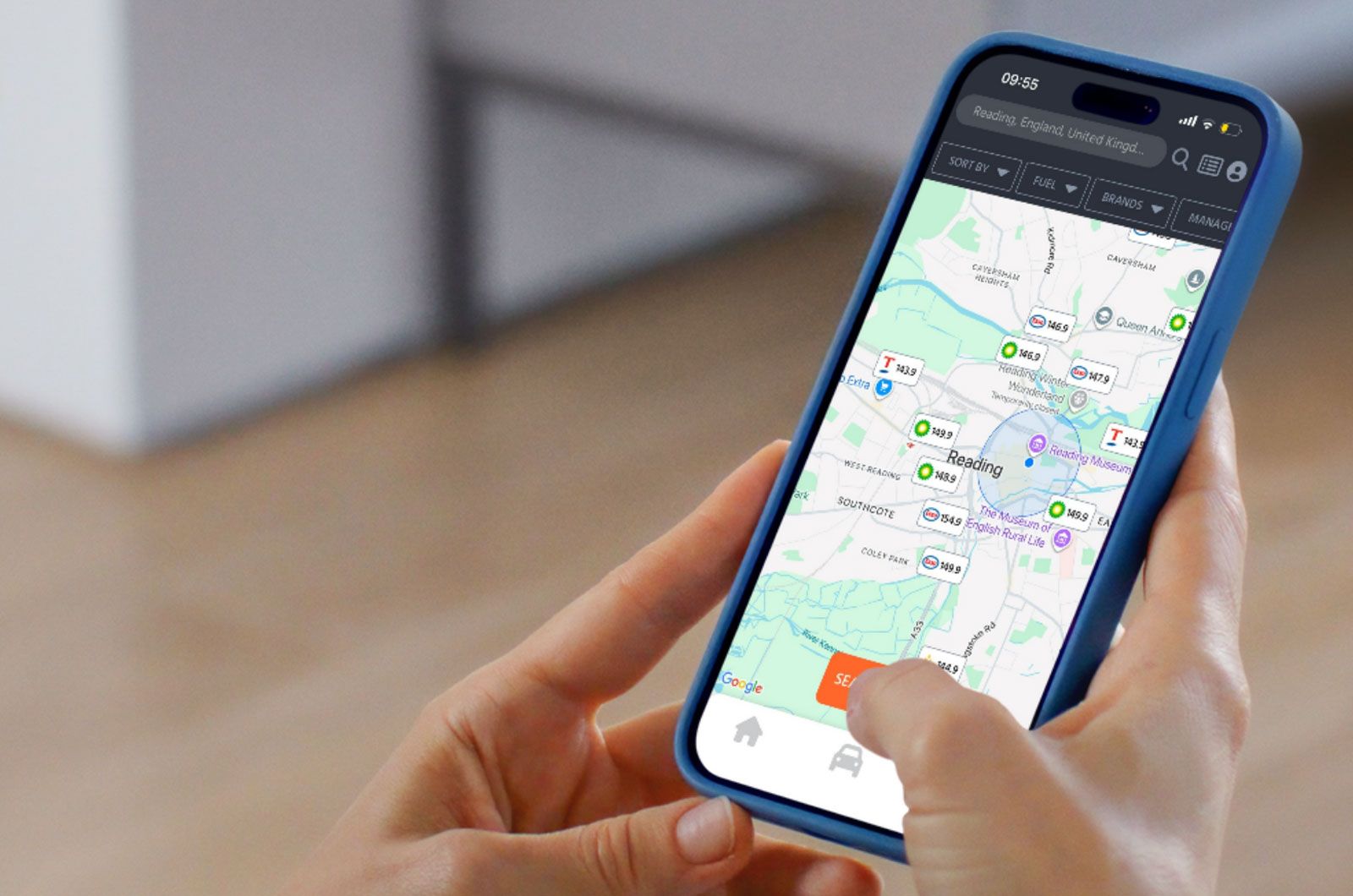 Fuel finder app