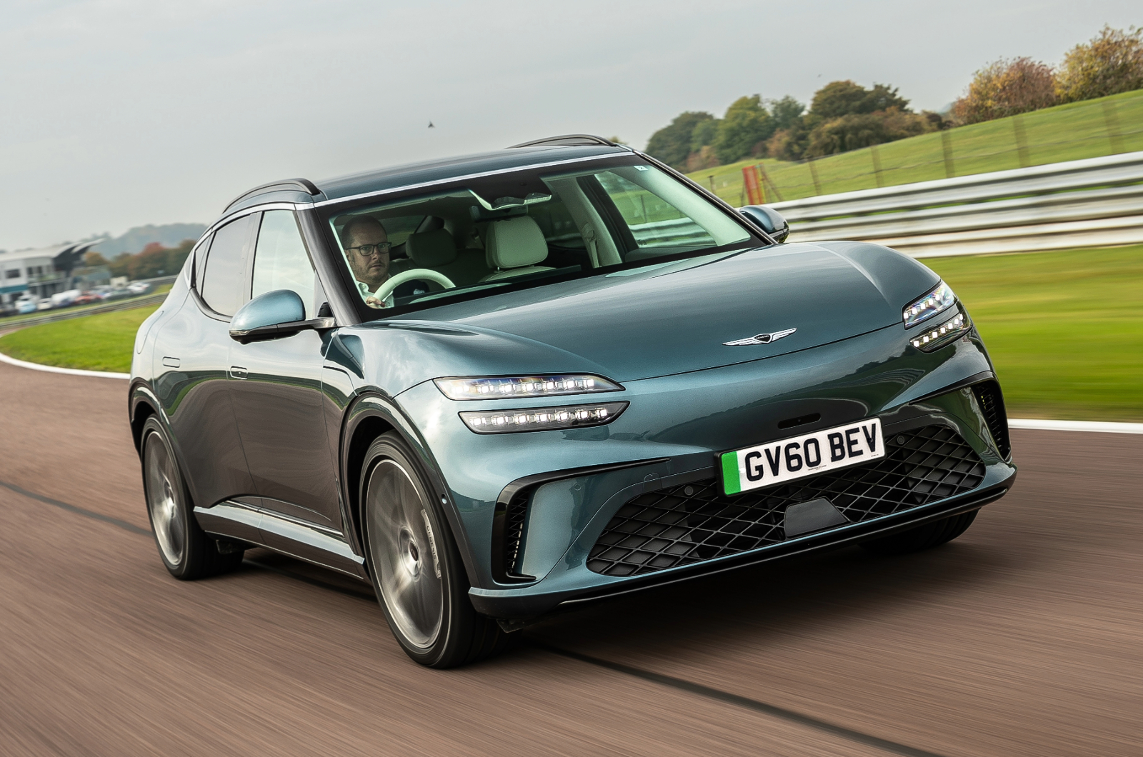 Genesis GV60 driving