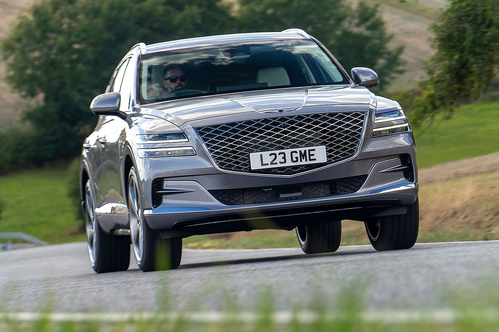 Genesis GV80 front driving