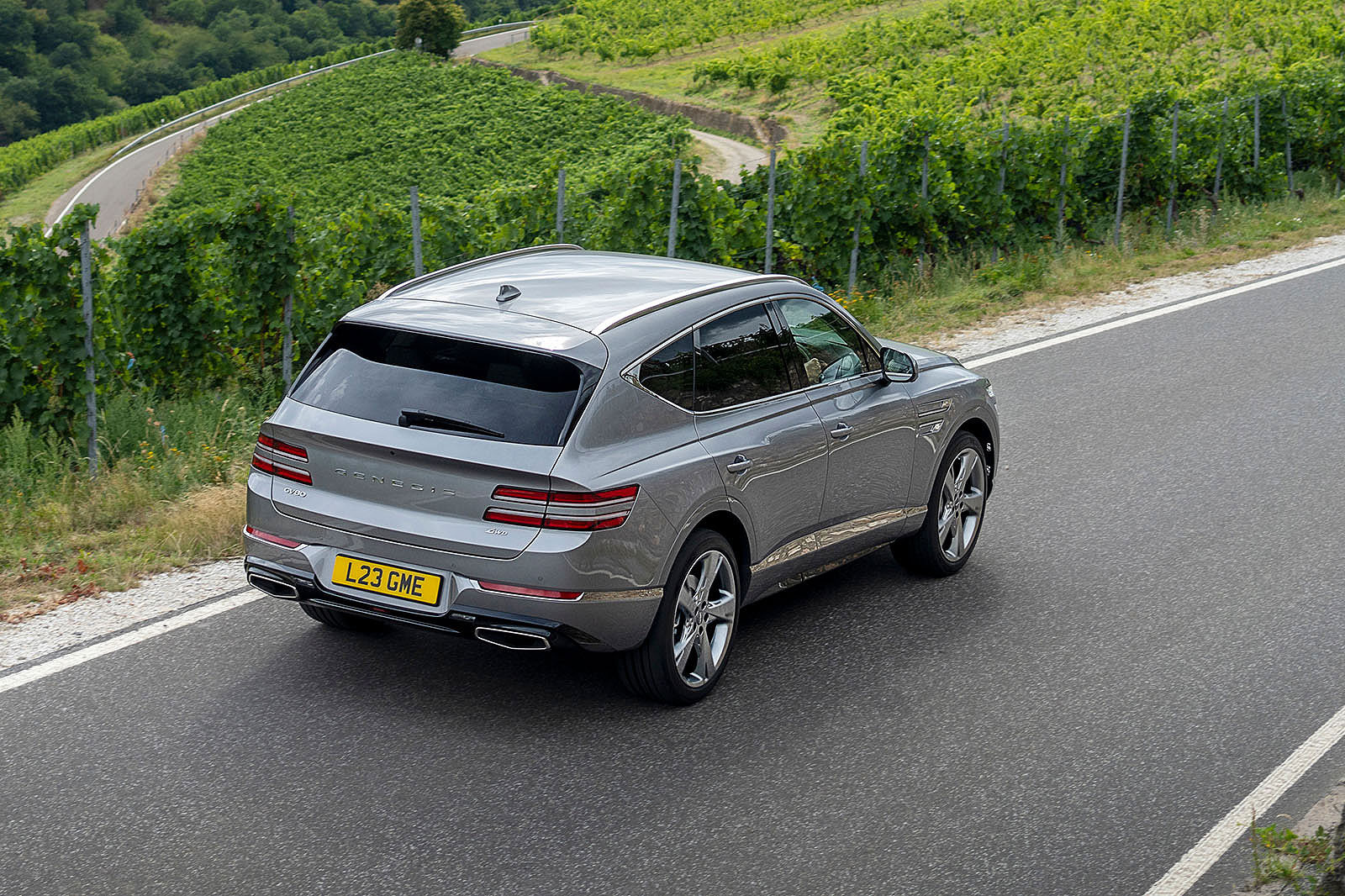 Genesis GV80 rear right driving