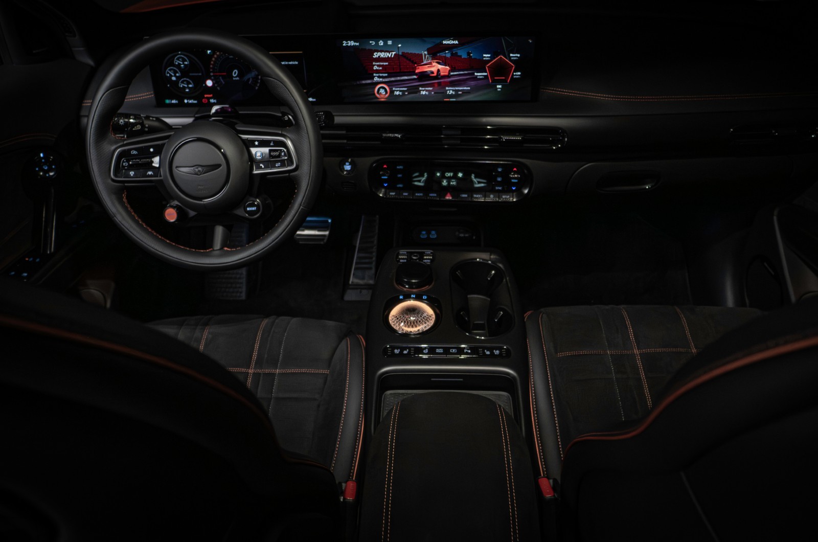 Genesis GV60 Magma interior