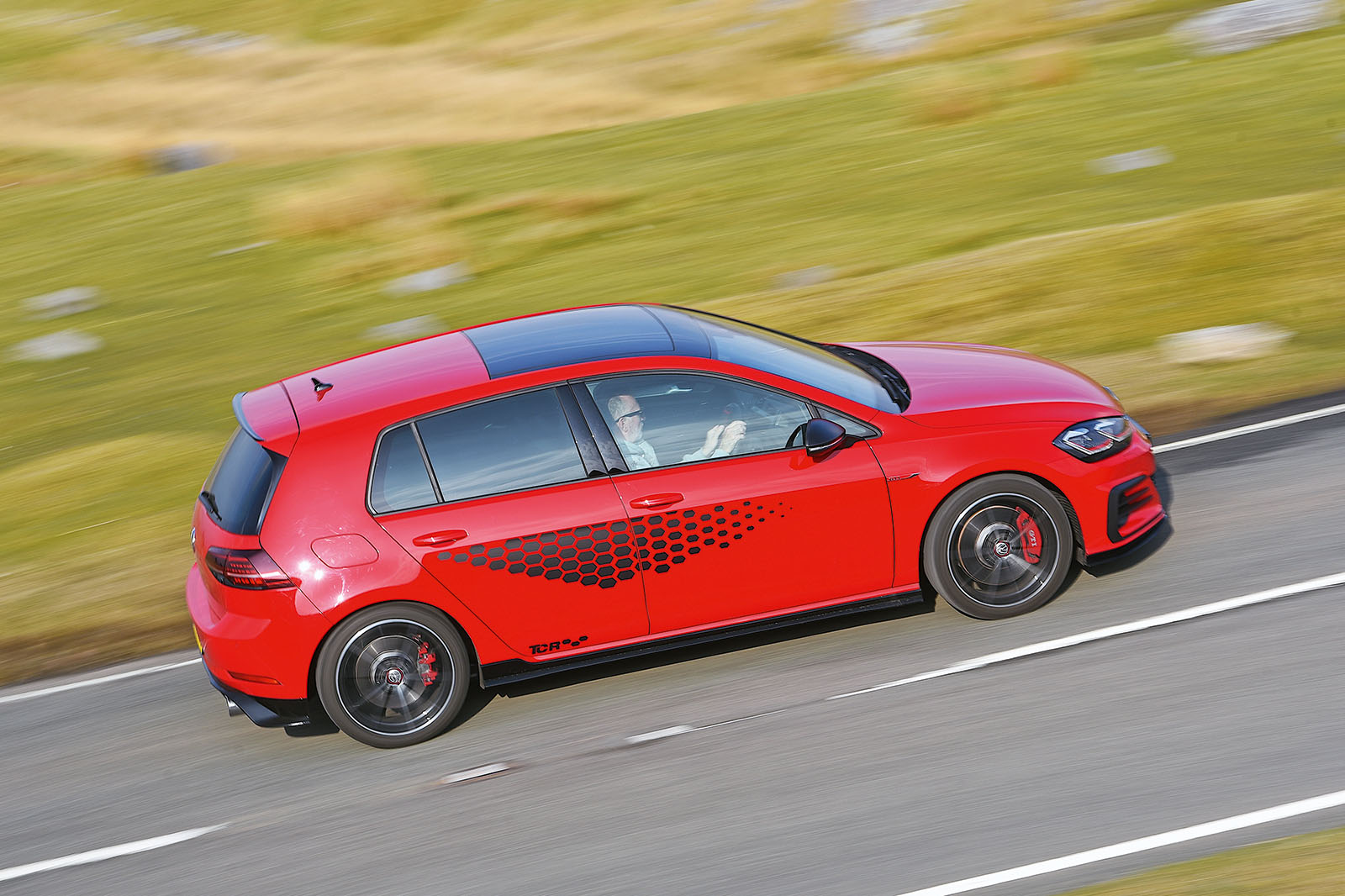 Volkswagen Golf GTI driving