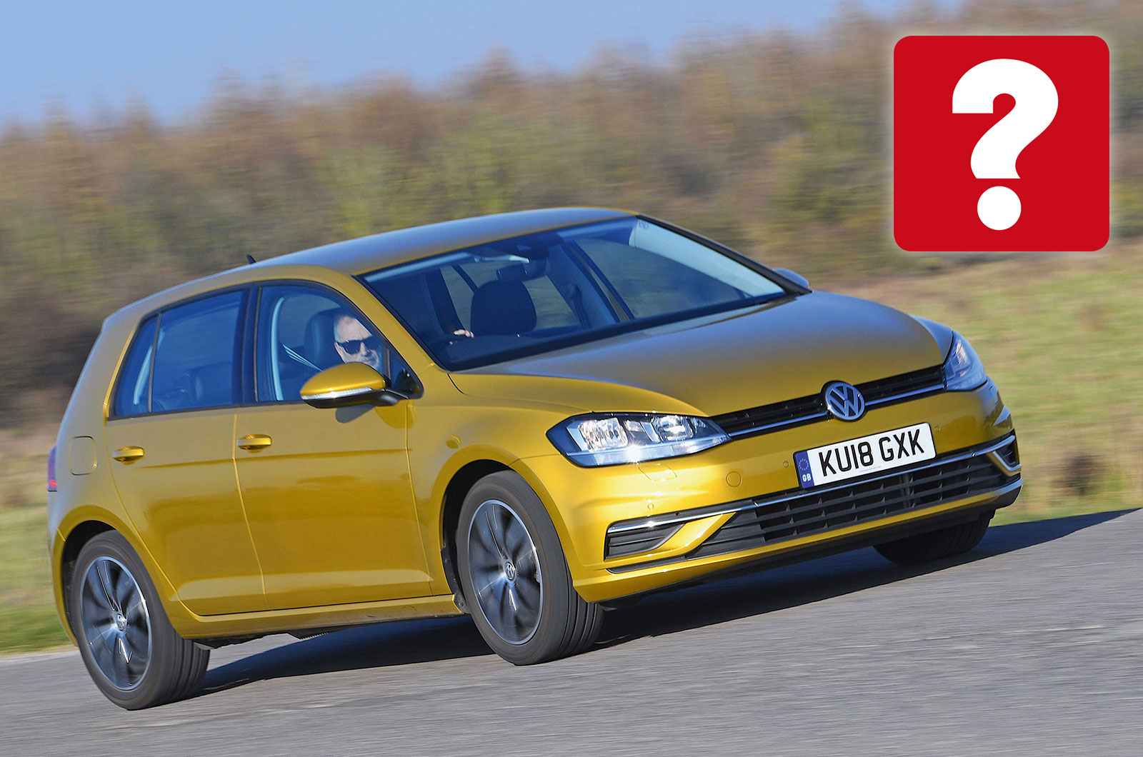 Volkswagen Golf front three quarter
