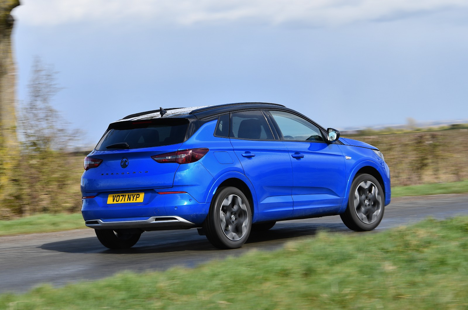 New Vauxhall Grandland rear 3/4