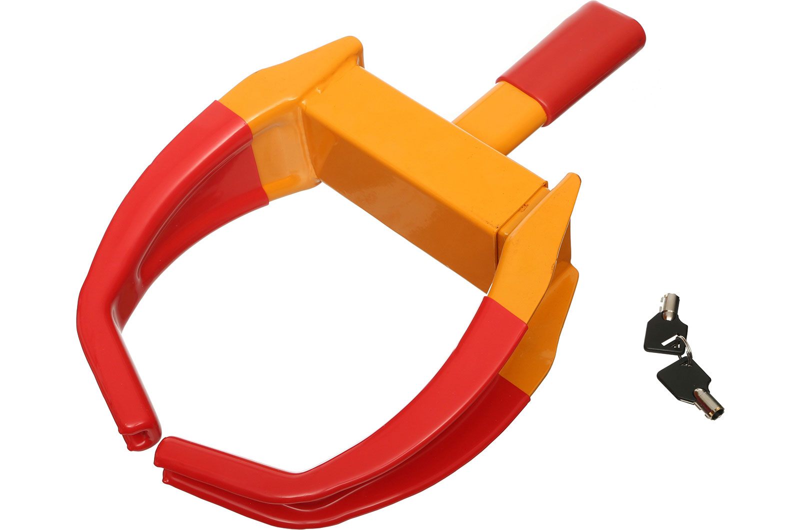 Motorhome wheel clamp