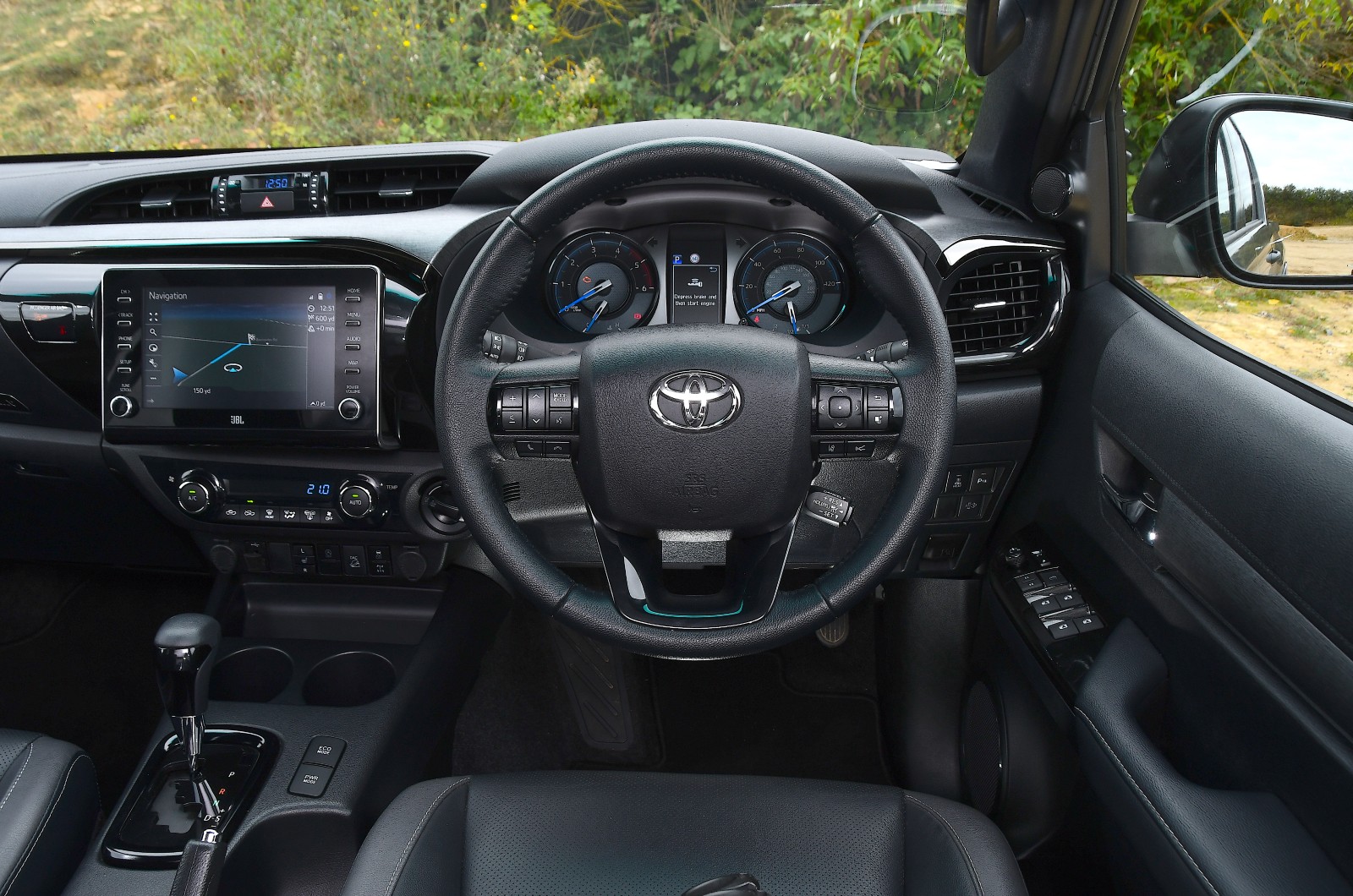 Toyota Hilux interior