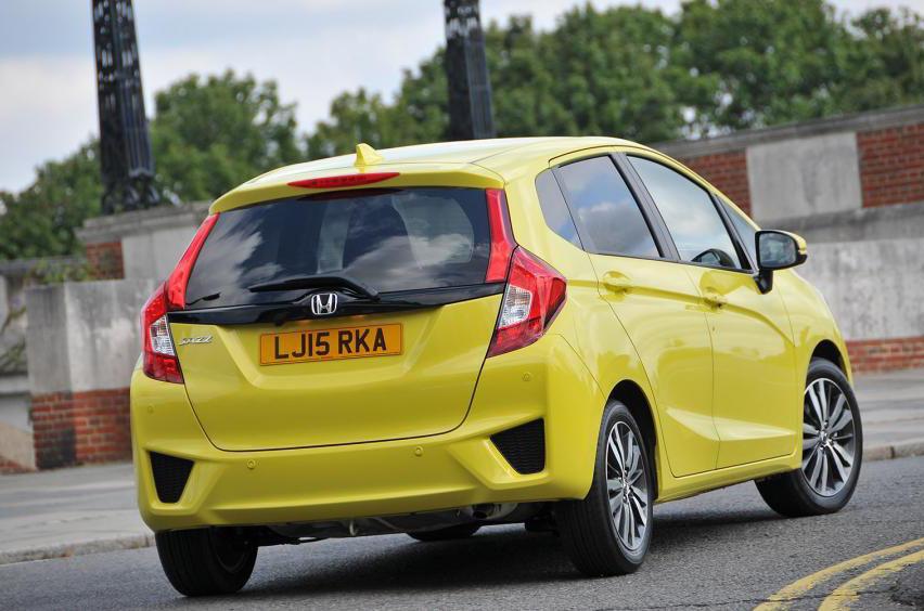 Honda Jazz rear cornering