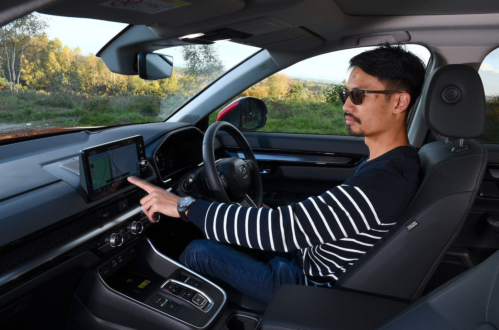 Honda CR-V hybrid long termer, touchscreen 